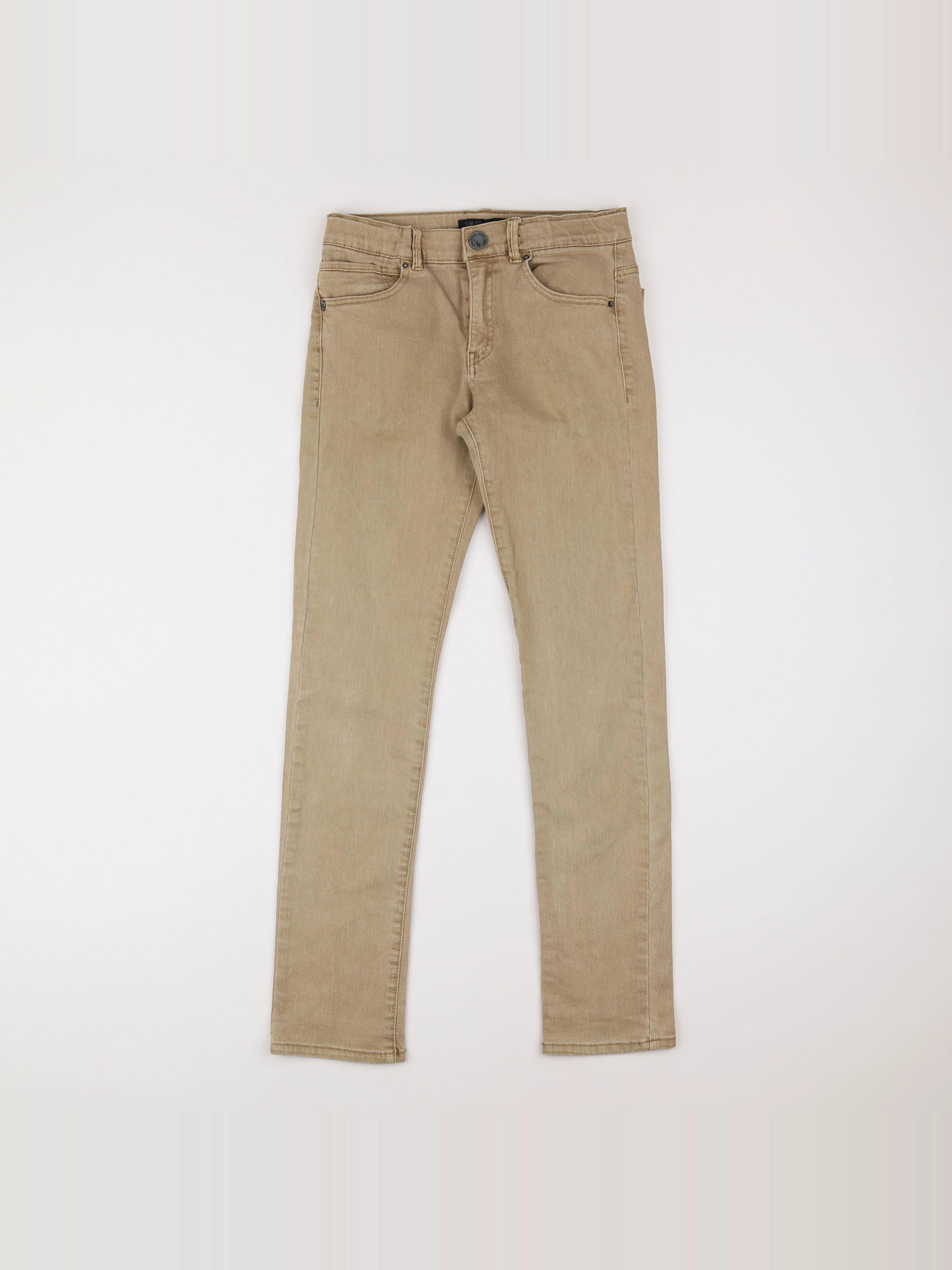 IKKS - jean beige - 12 ans