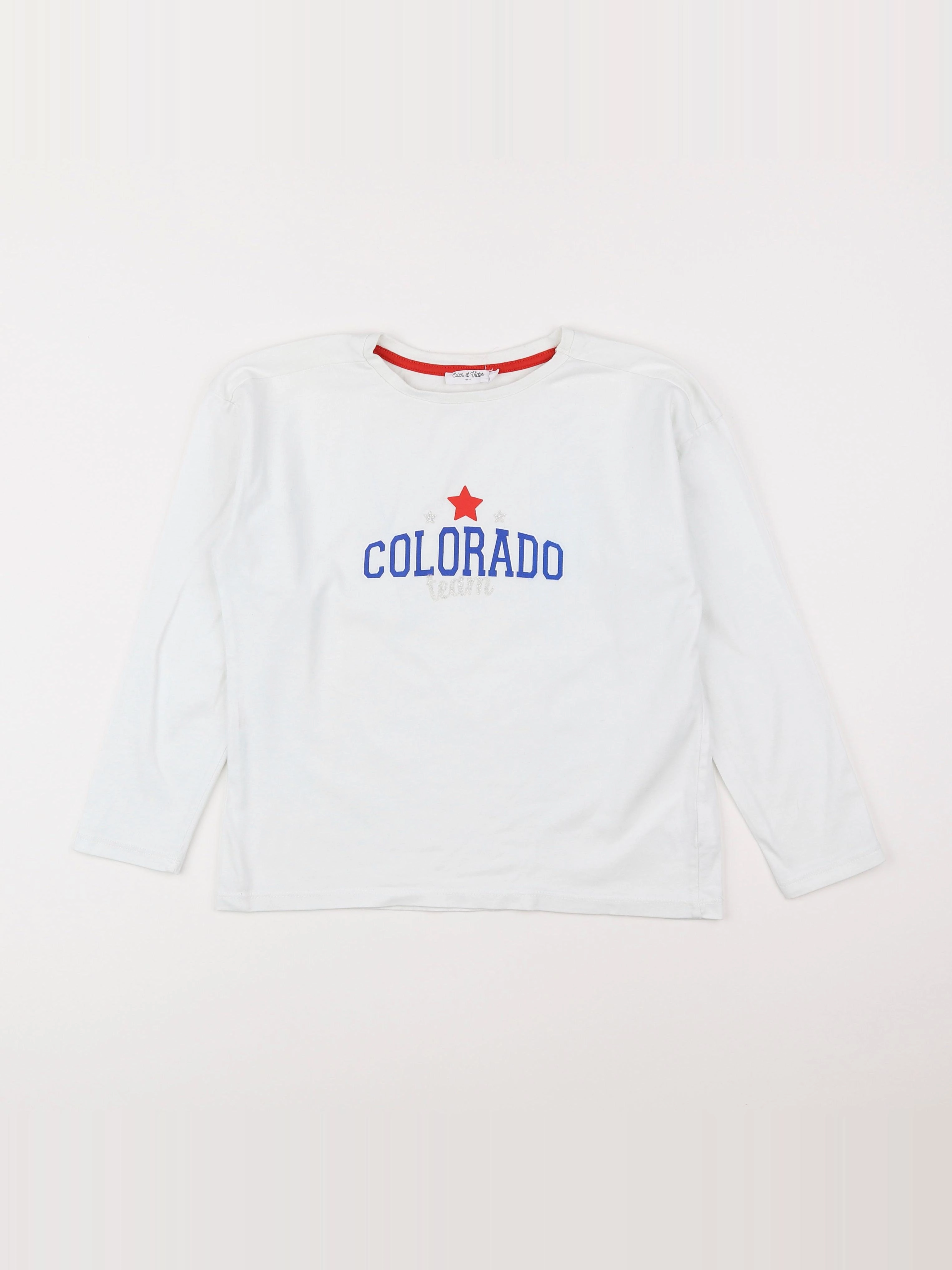 Eden & Victor - tee-shirt blanc - 10 ans