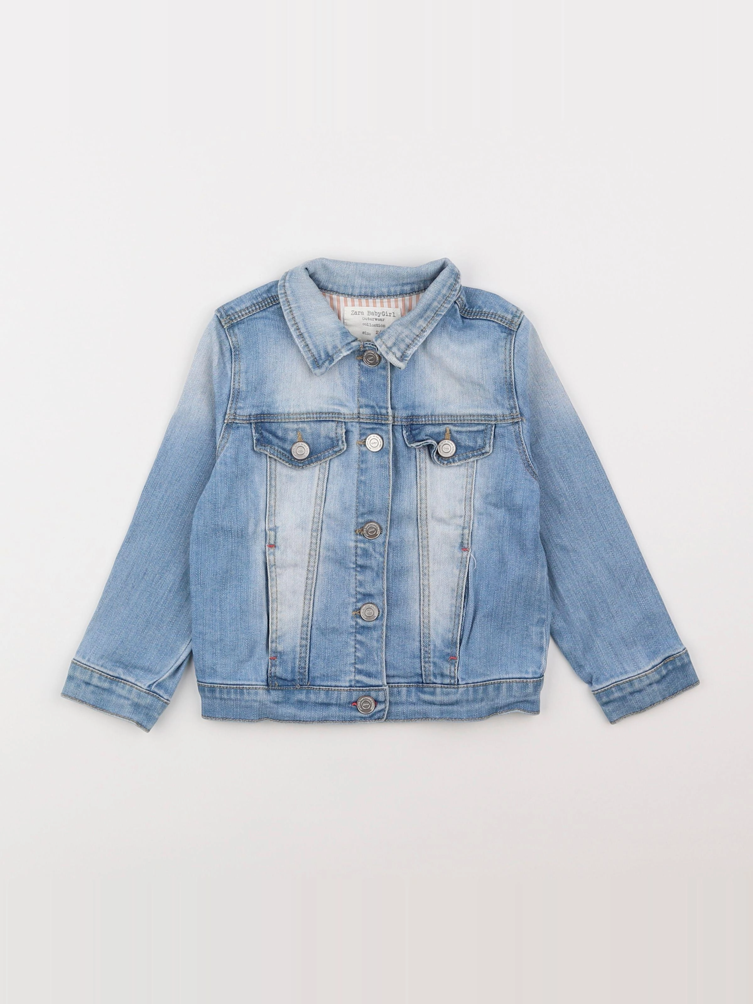 Zara - veste bleu - 2/3 ans