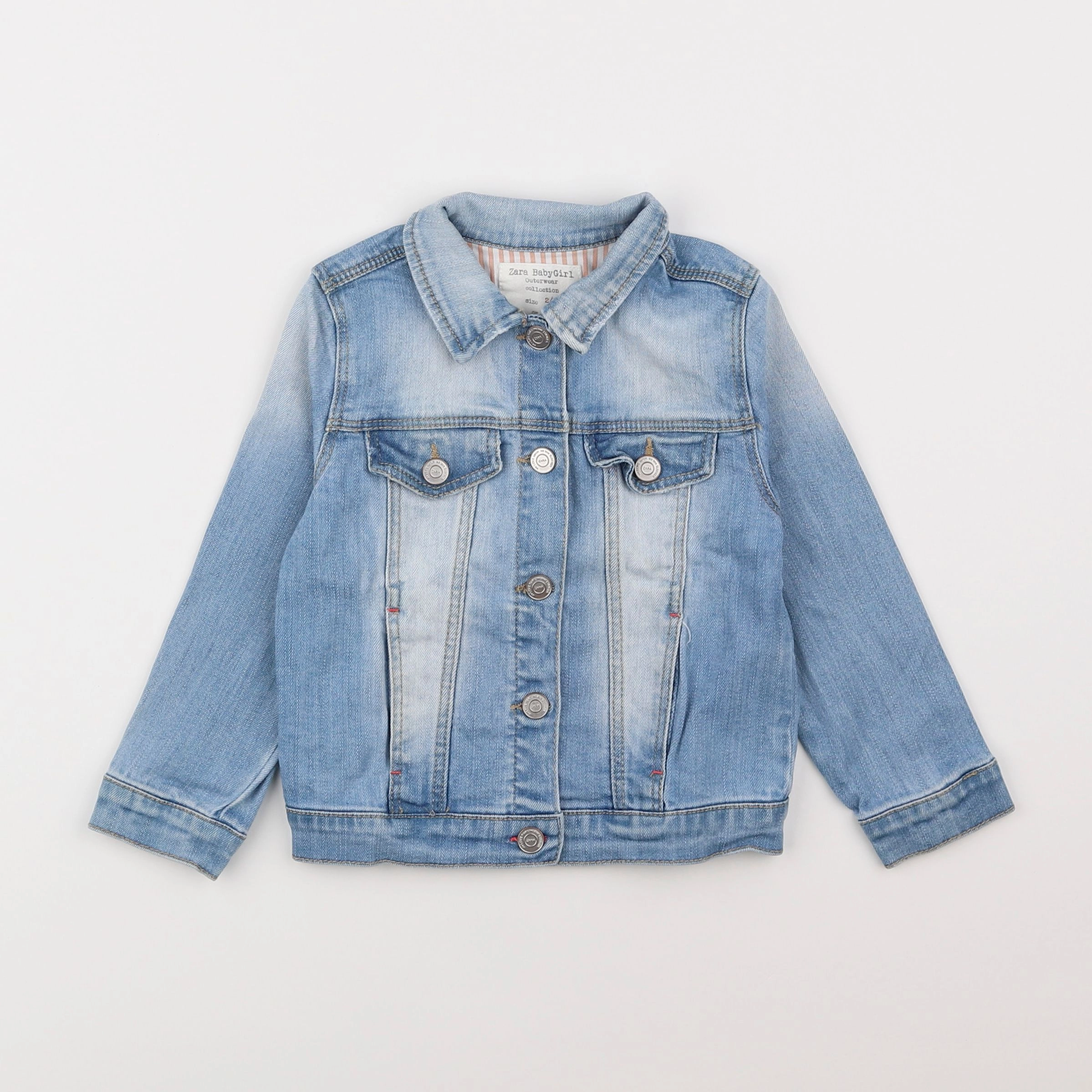 Zara - veste bleu - 2/3 ans