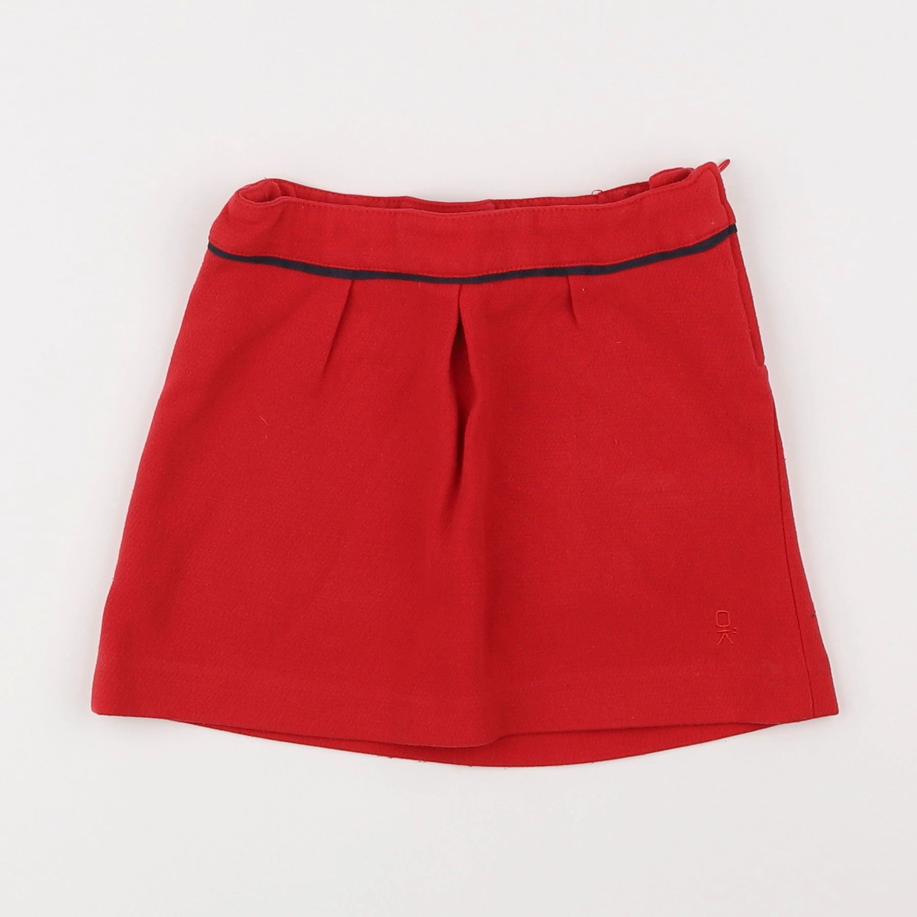 Okaidi - jupe rouge - 4 ans