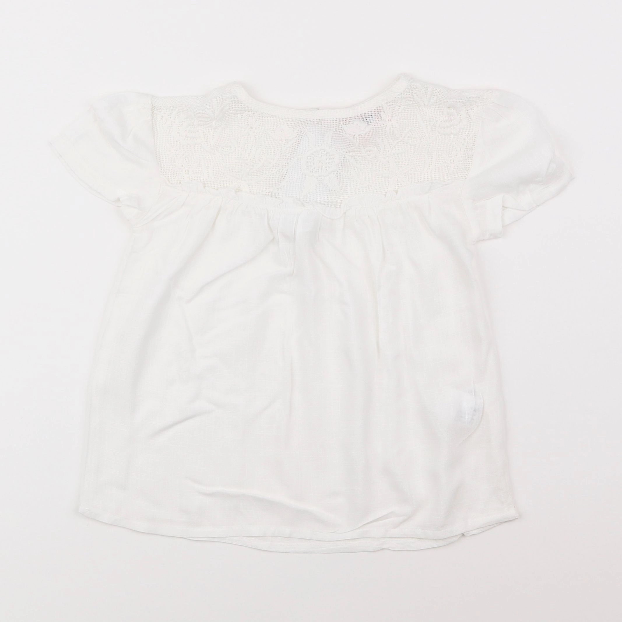 Tape à l'oeil - blouse blanc - 4 ans