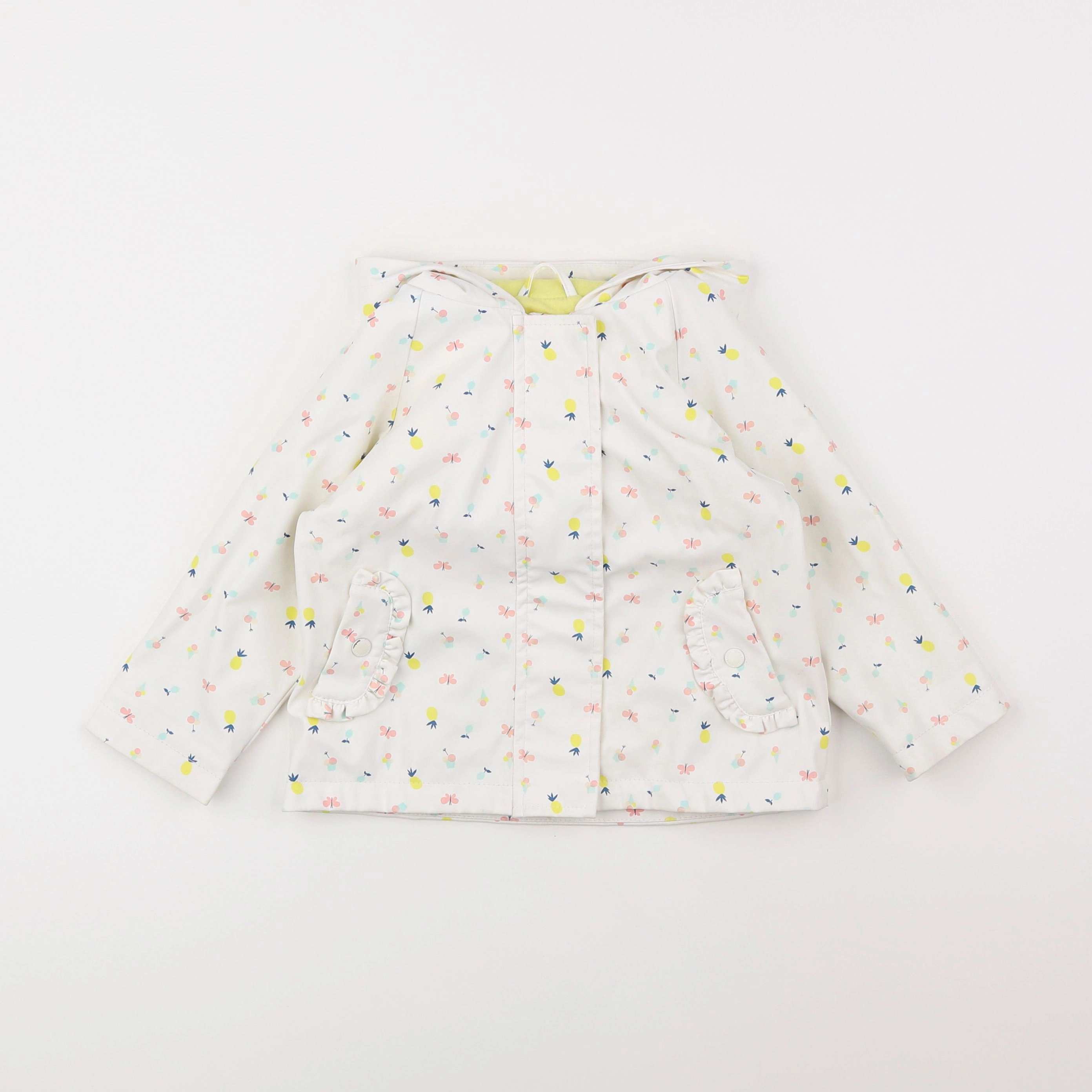 Vertbaudet - imperméable multicolore - 2 ans