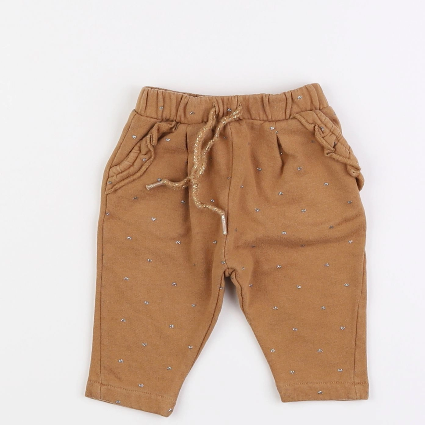 Vertbaudet - pantalon marron - 3 mois