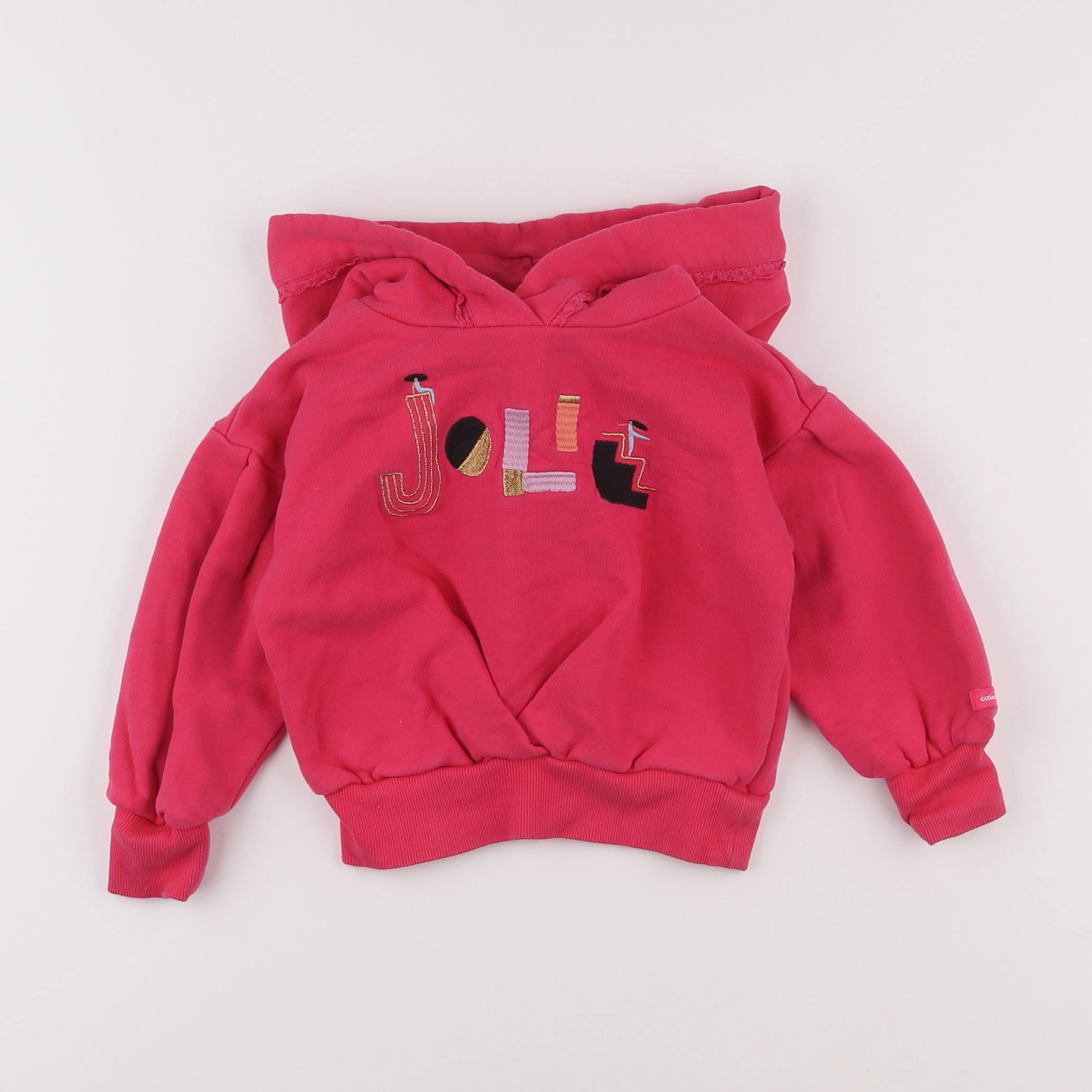 Catimini - sweat rose - 2 ans