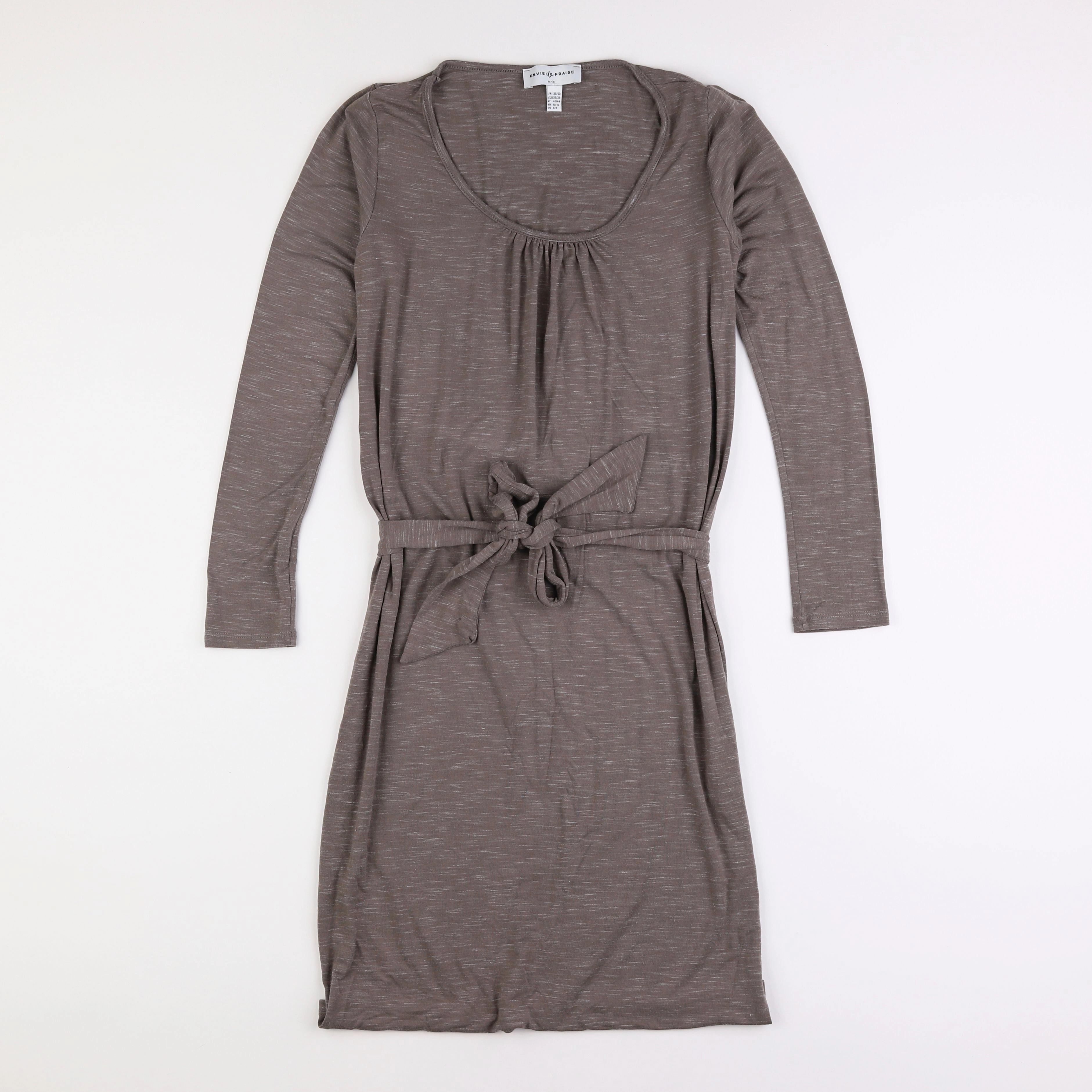Envie de fraise - robe grossesse marron - 38 à 40