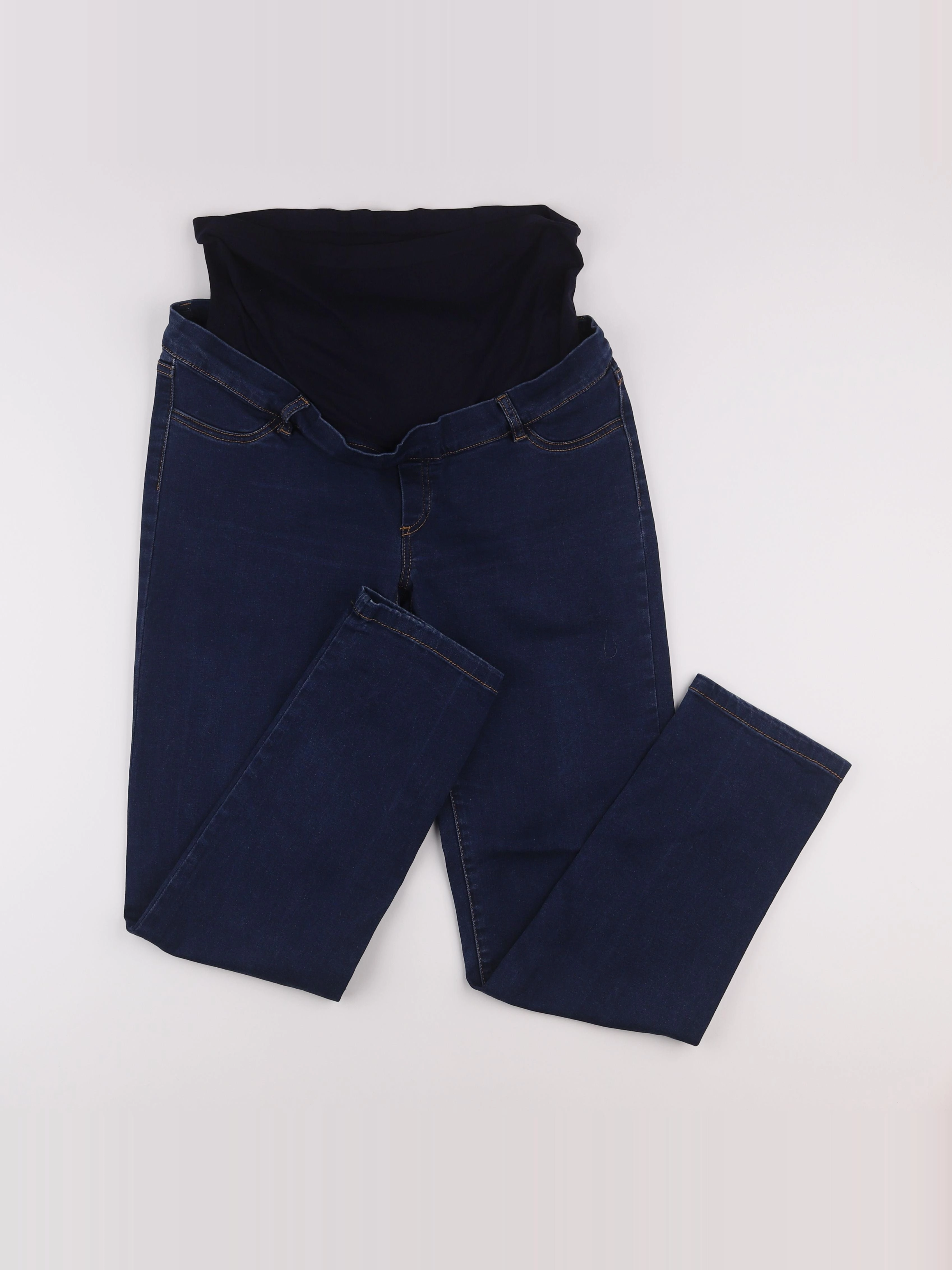 Envie de fraise - jean grossesse bleu - 44