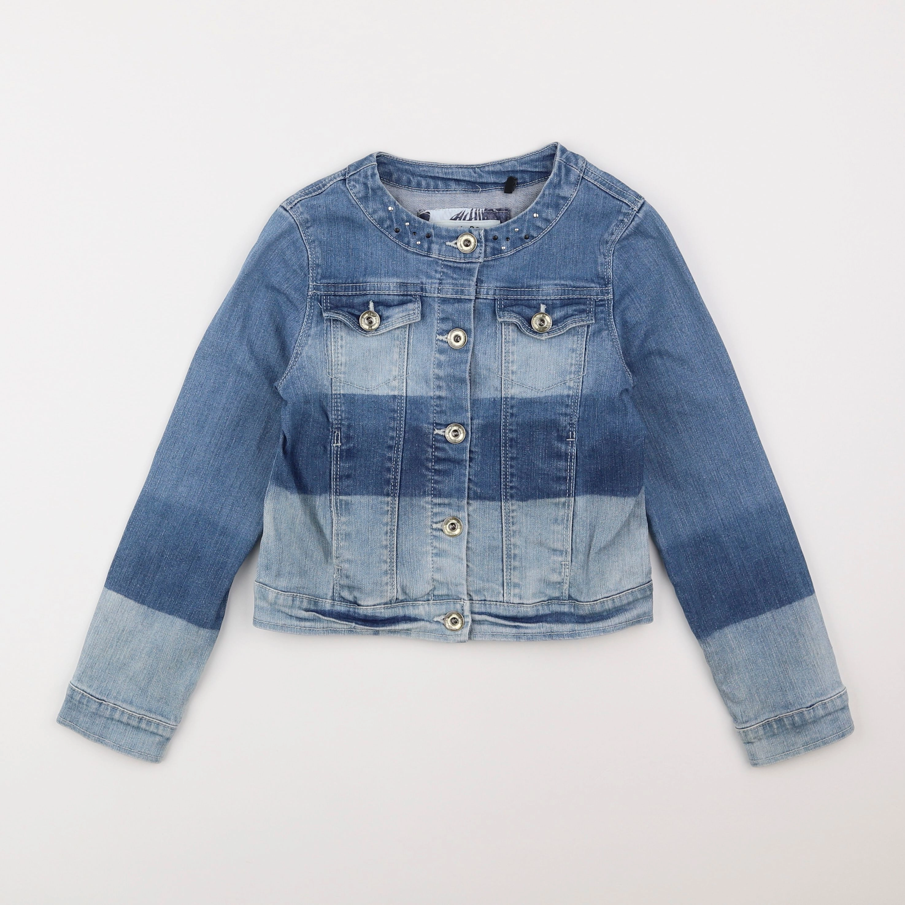 IKKS - veste bleu - 8 ans