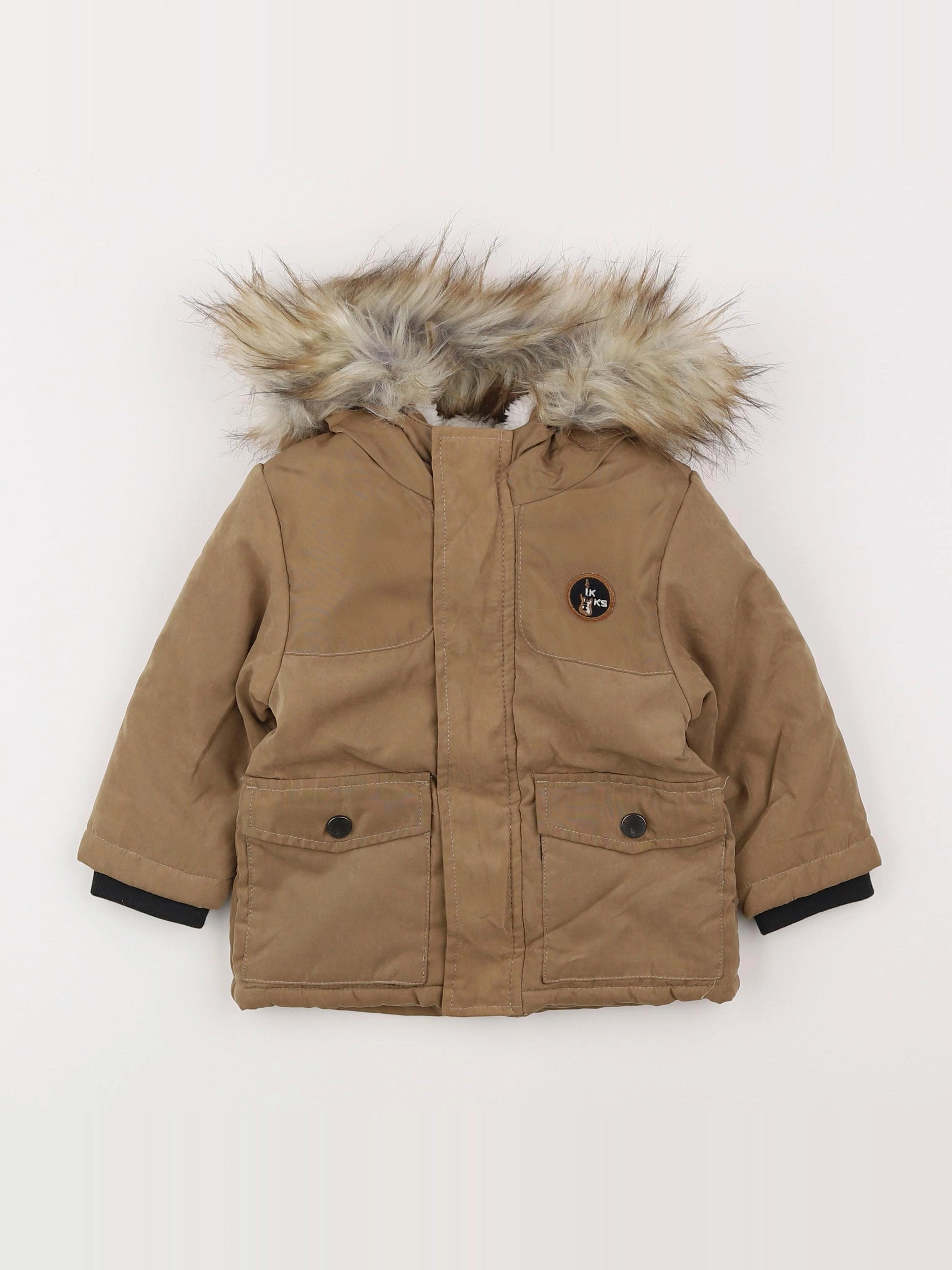 IKKS - parka beige - 12 mois