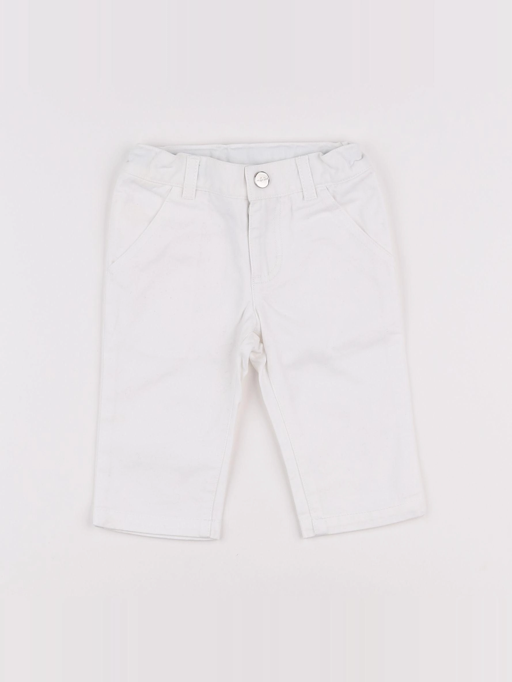 Jacadi - pantalon blanc - 6 mois