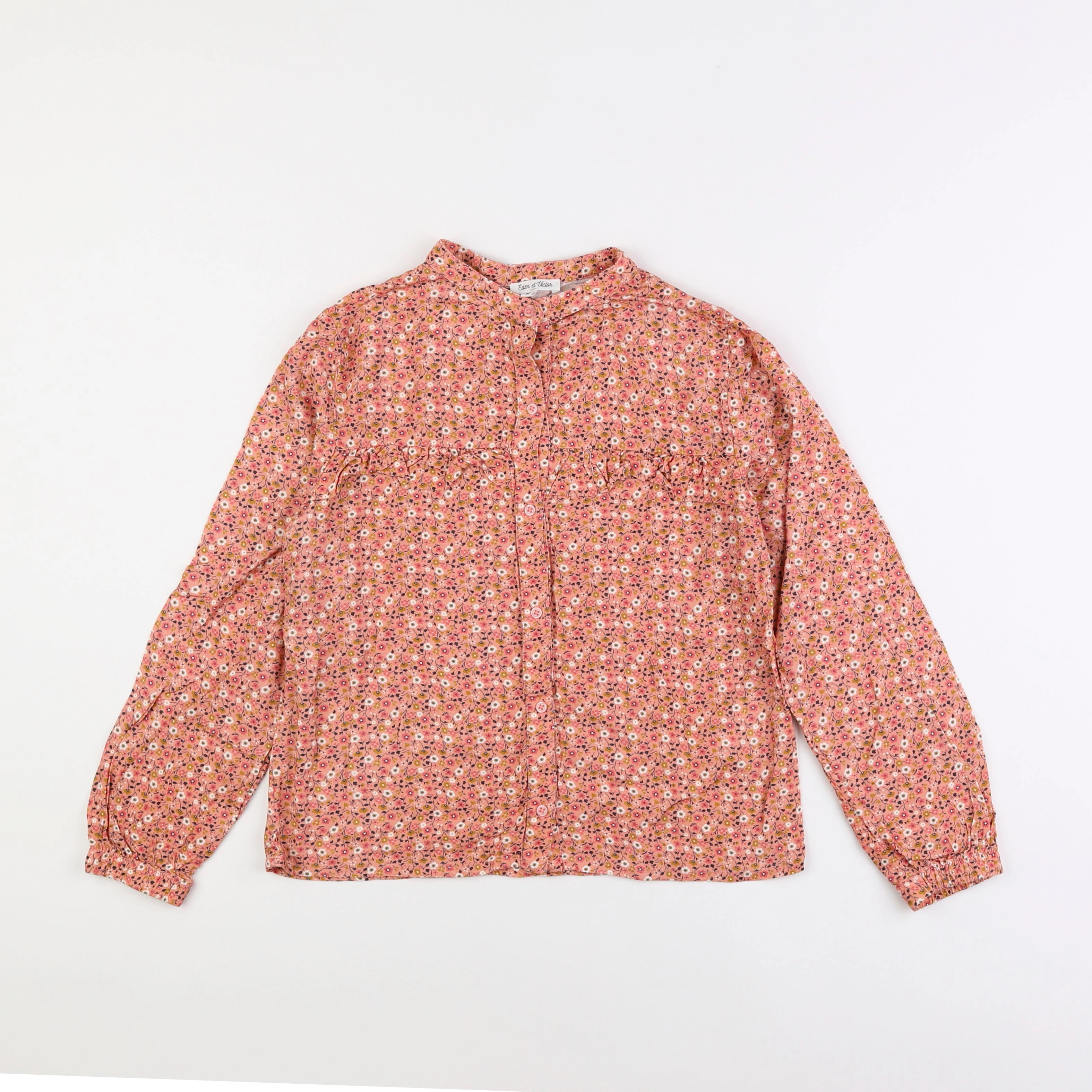 Eden & Victor - blouse rose - 10 ans