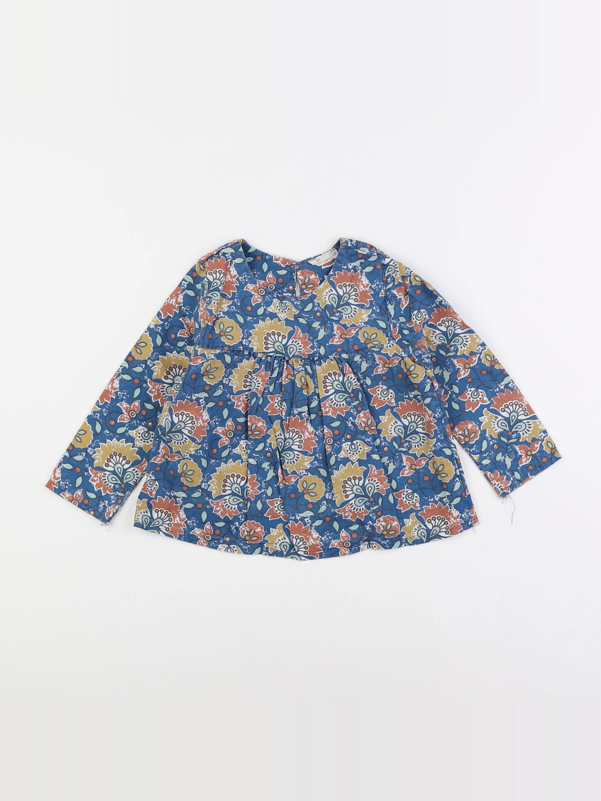 Little Cigogne - blouse multicolore - 2 ans