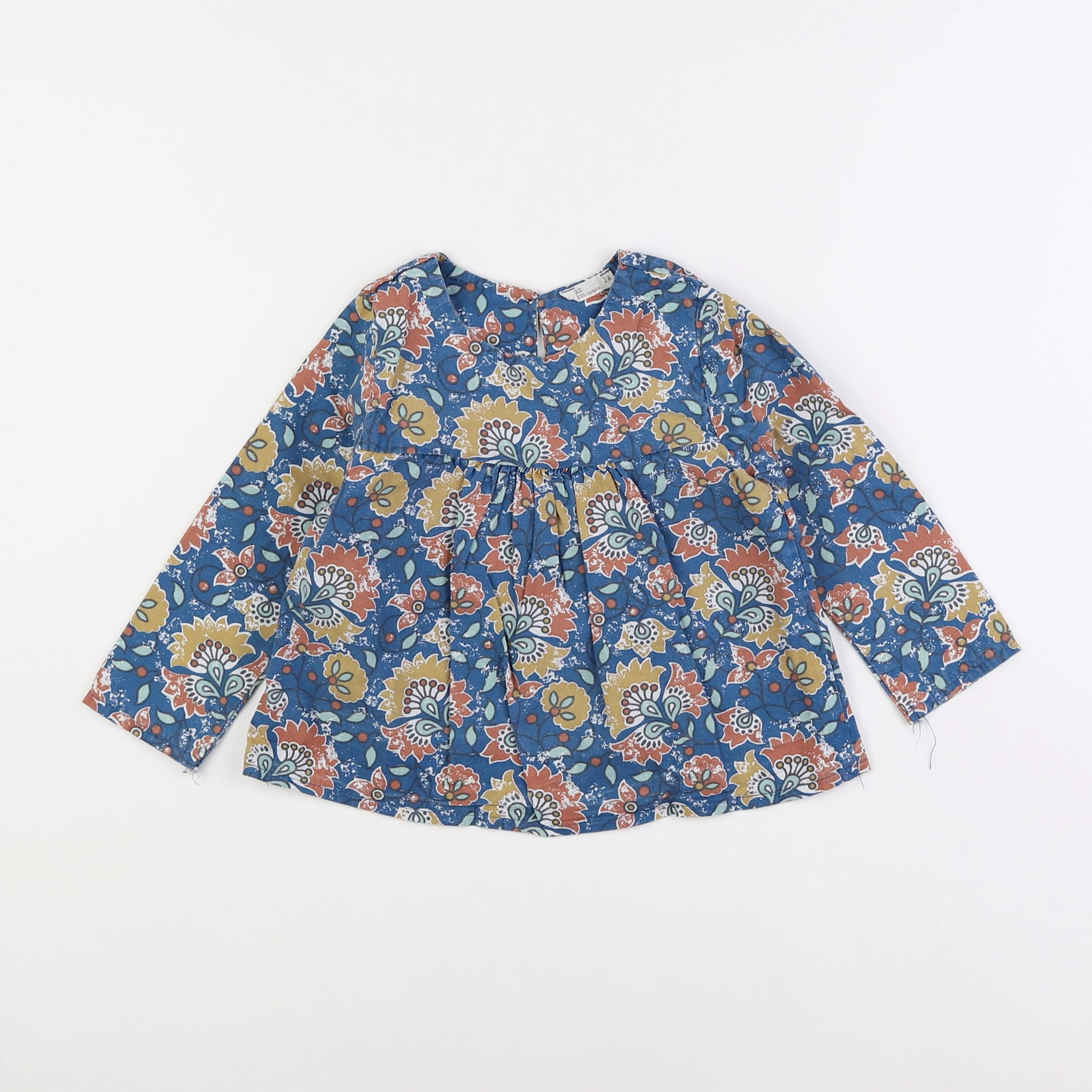 Little Cigogne - blouse multicolore - 2 ans