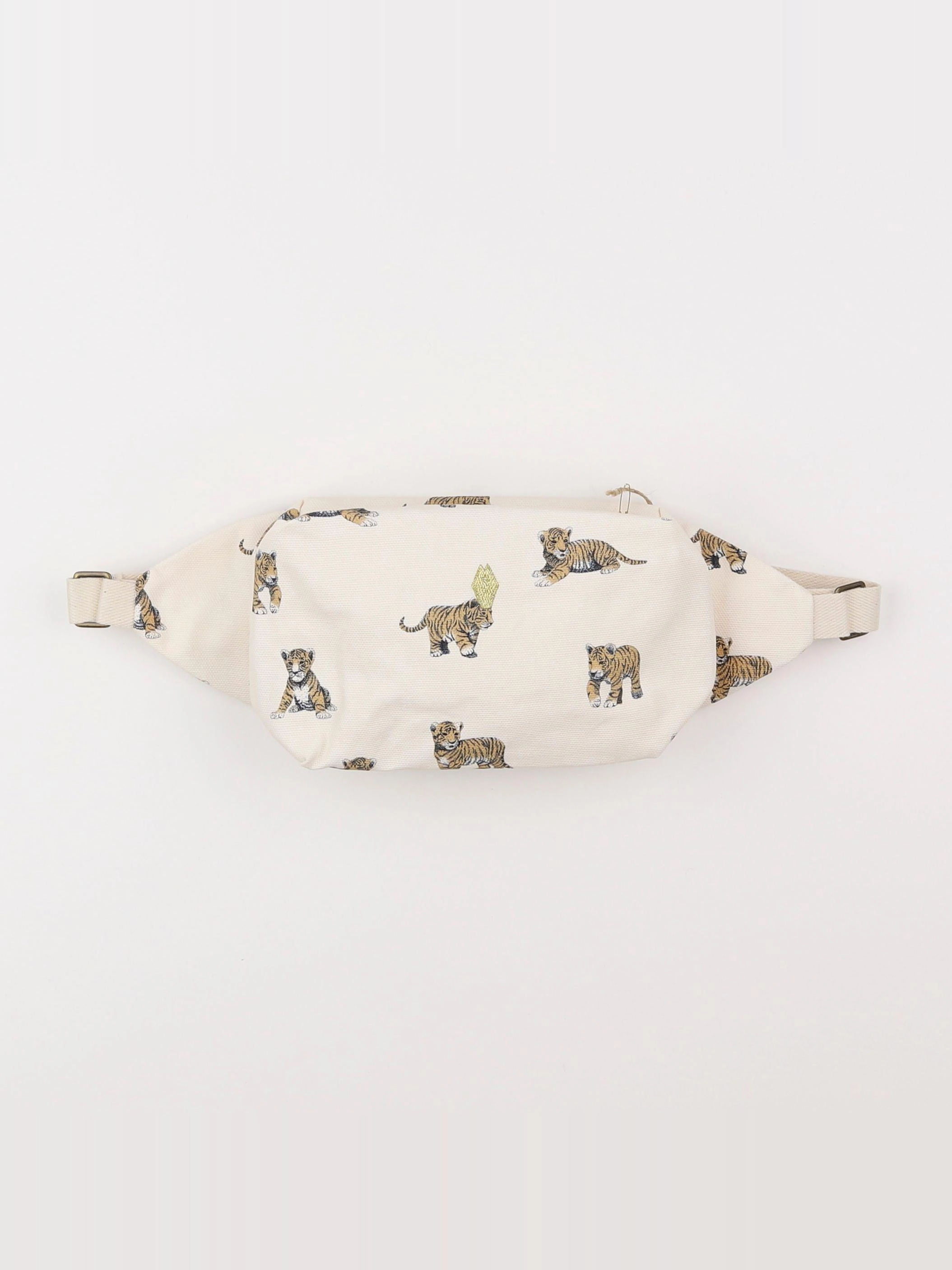 Milinane - Sac banane TIGRE - 20x13x7 cm