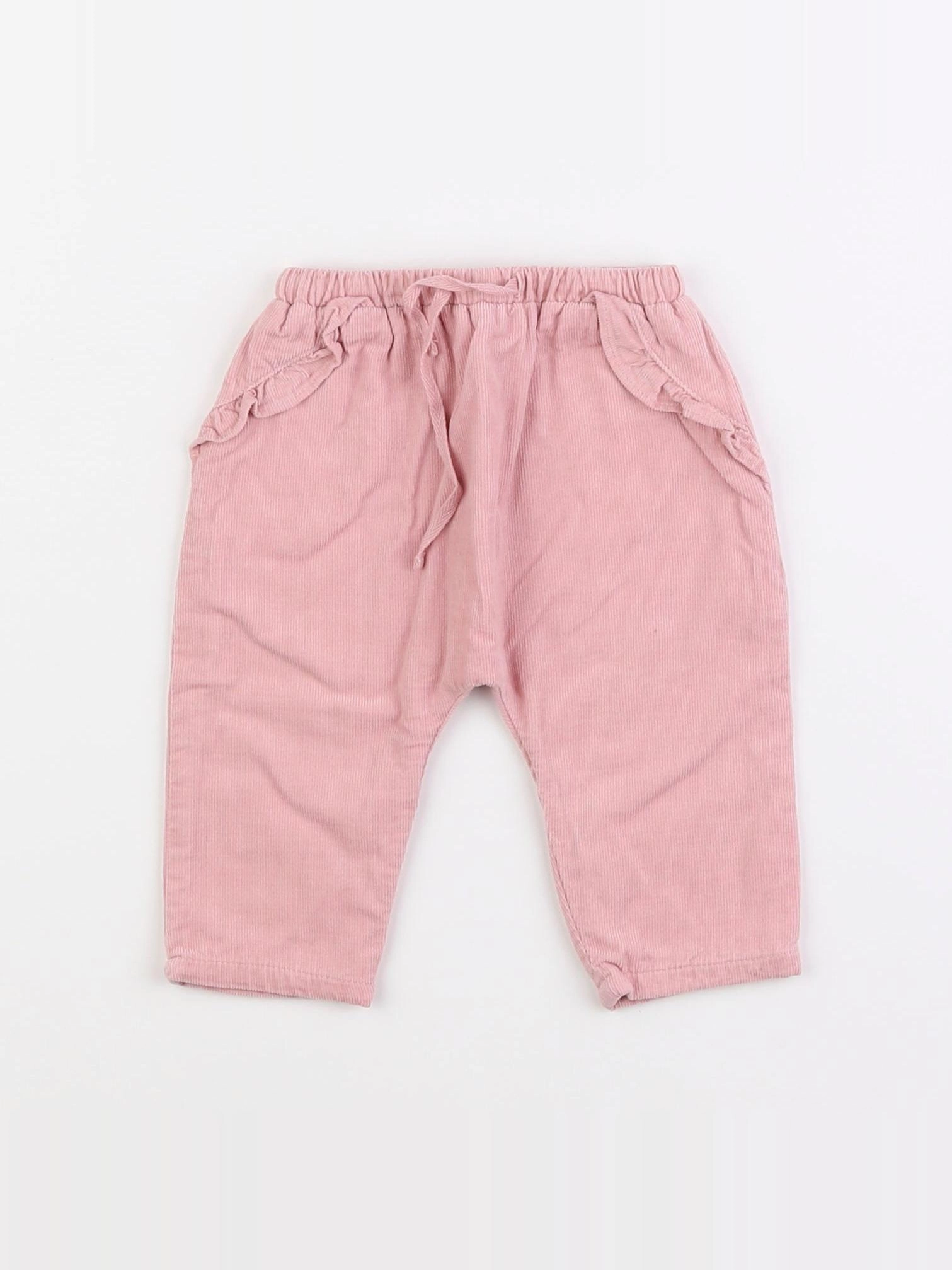 Boutchou - pantalon rose - 3 mois