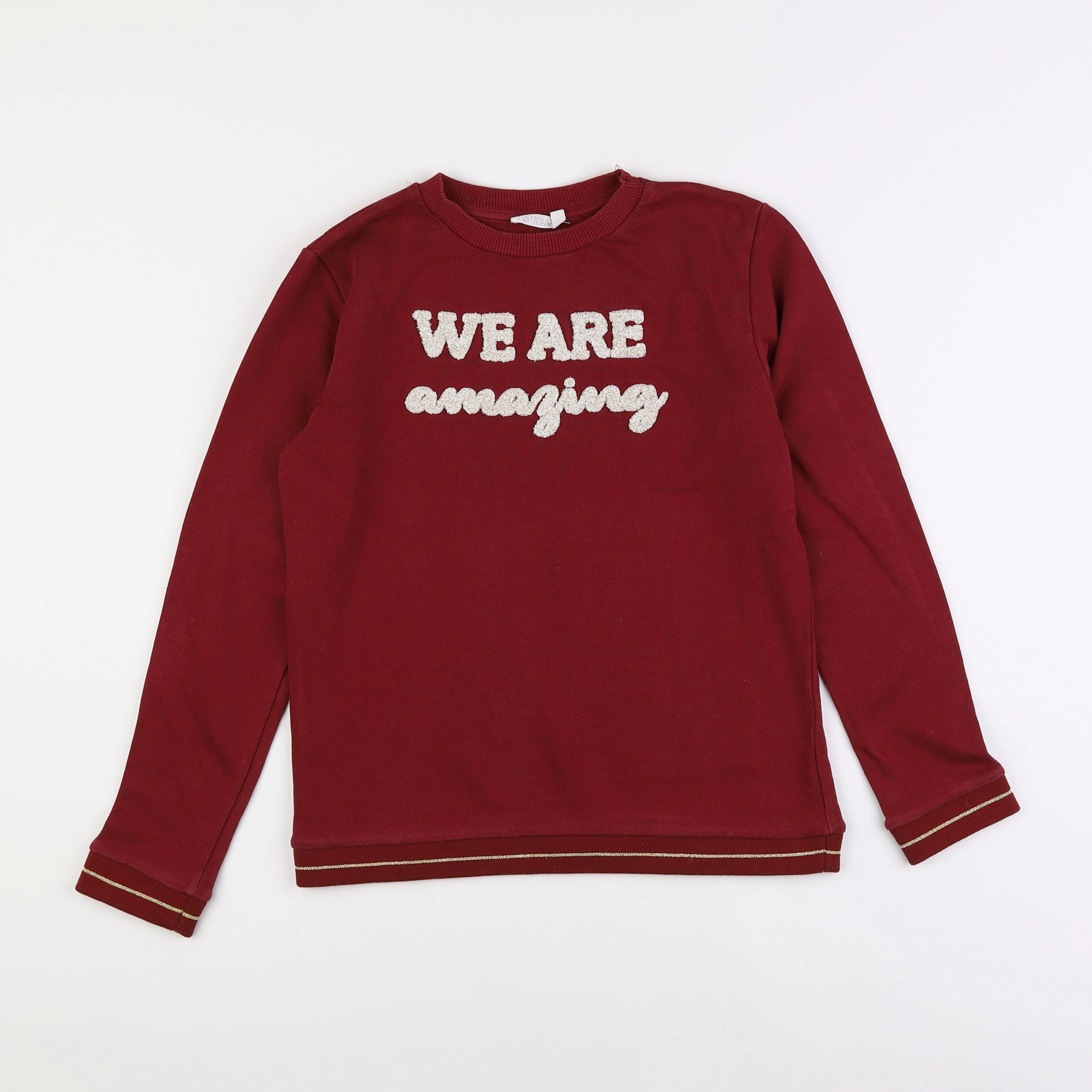 Storytelling - sweat rouge - 12 ans