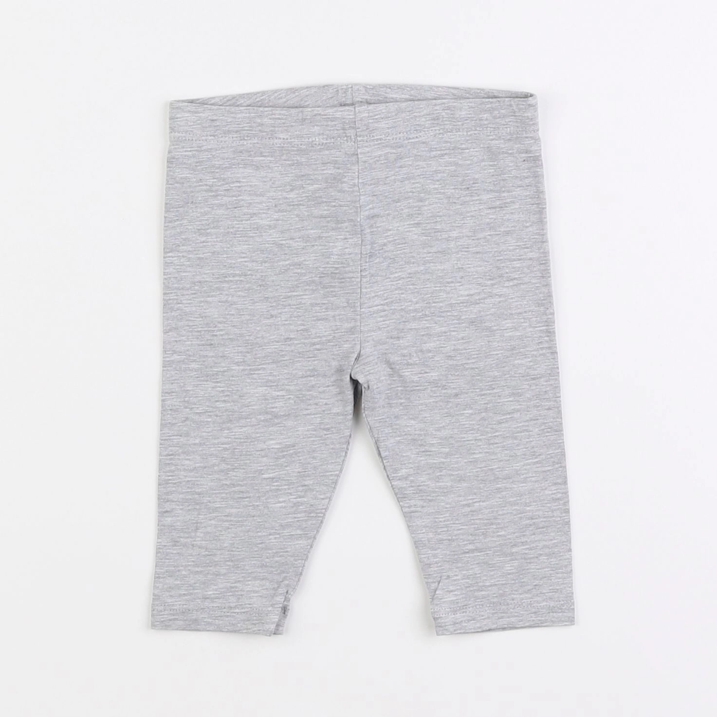 Vertbaudet - legging court gris - 18 mois