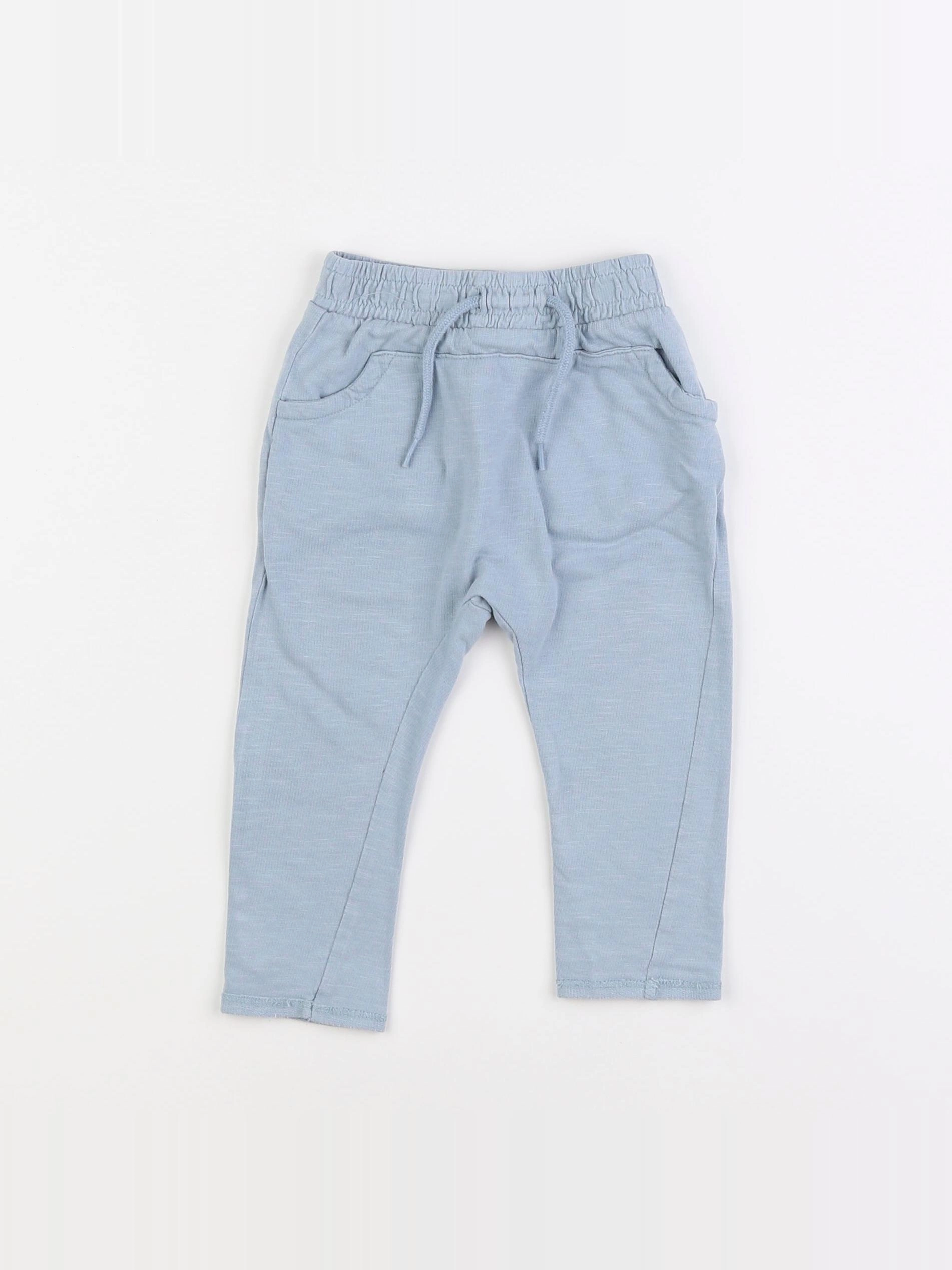 Vertbaudet - jogging bleu - 9 mois