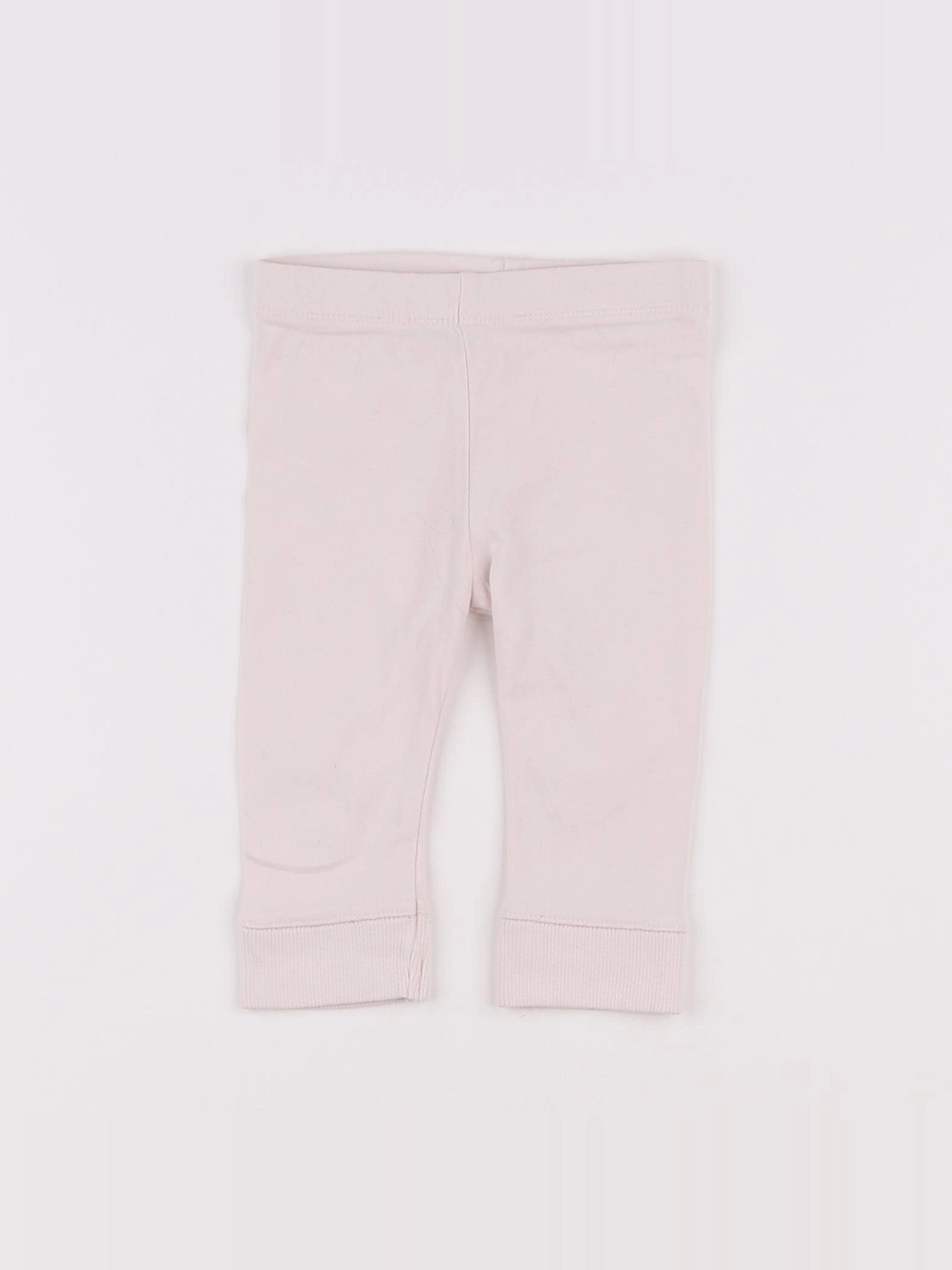 Vertbaudet - legging rose - 6 mois