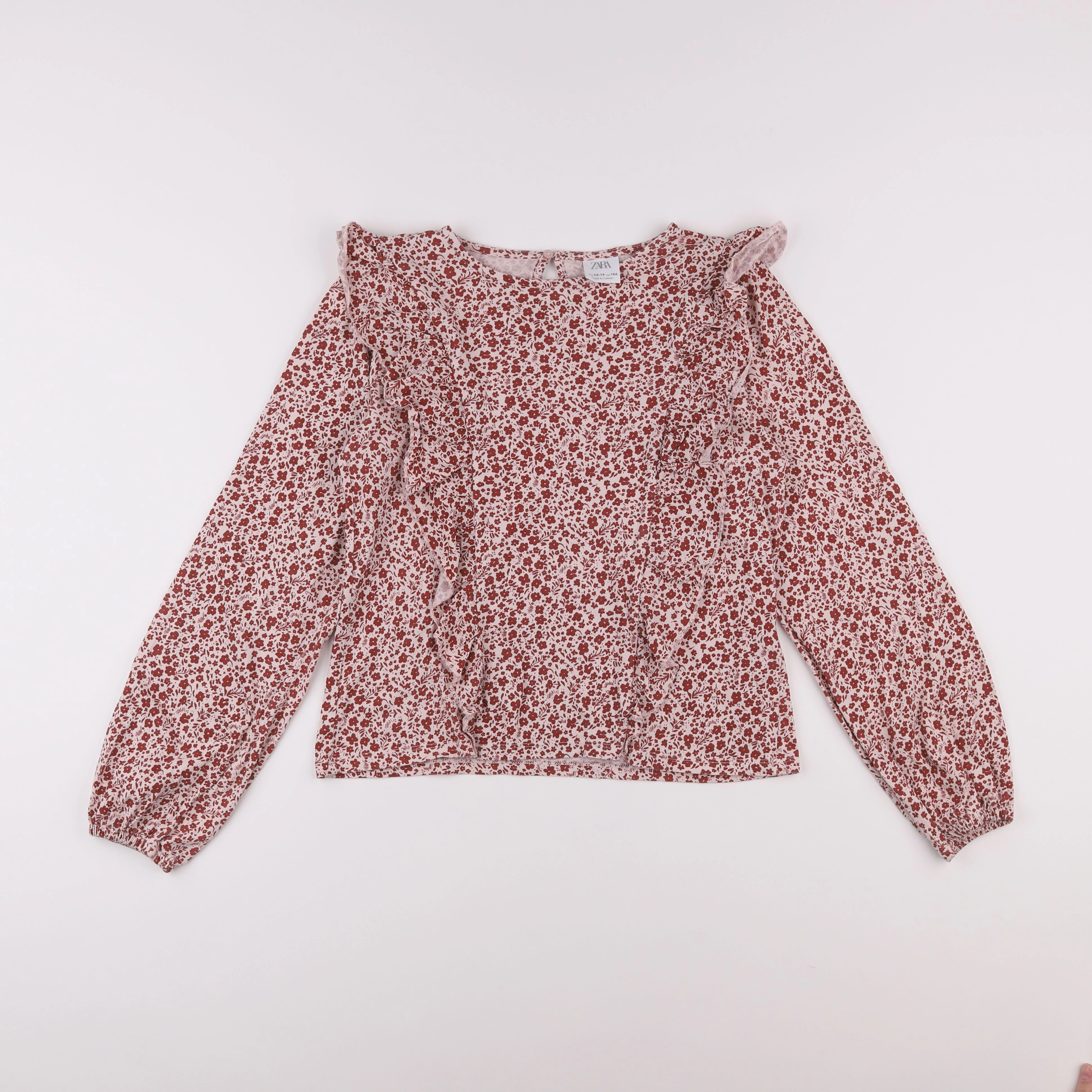 Zara - blouse rose - 13/14 ans