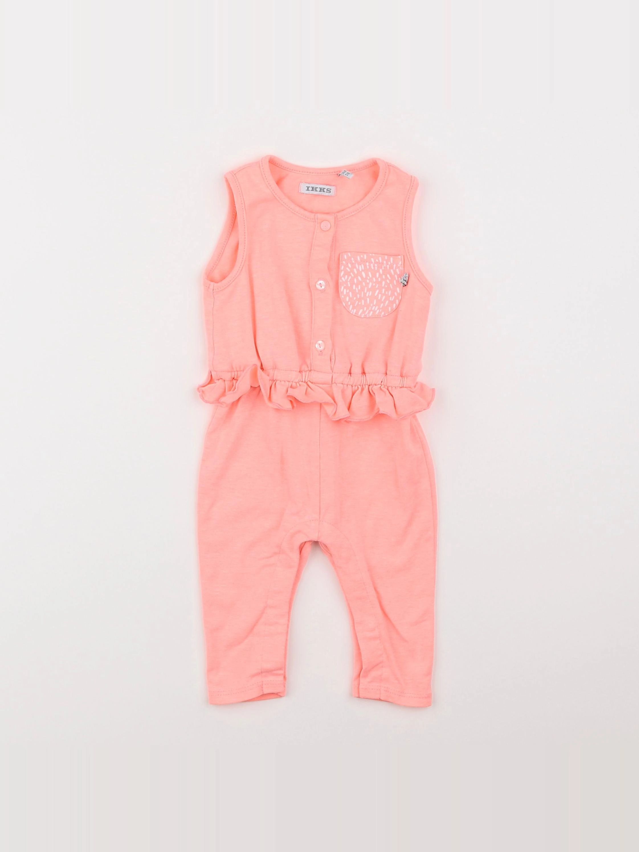 IKKS - combinaison rose - 3 mois