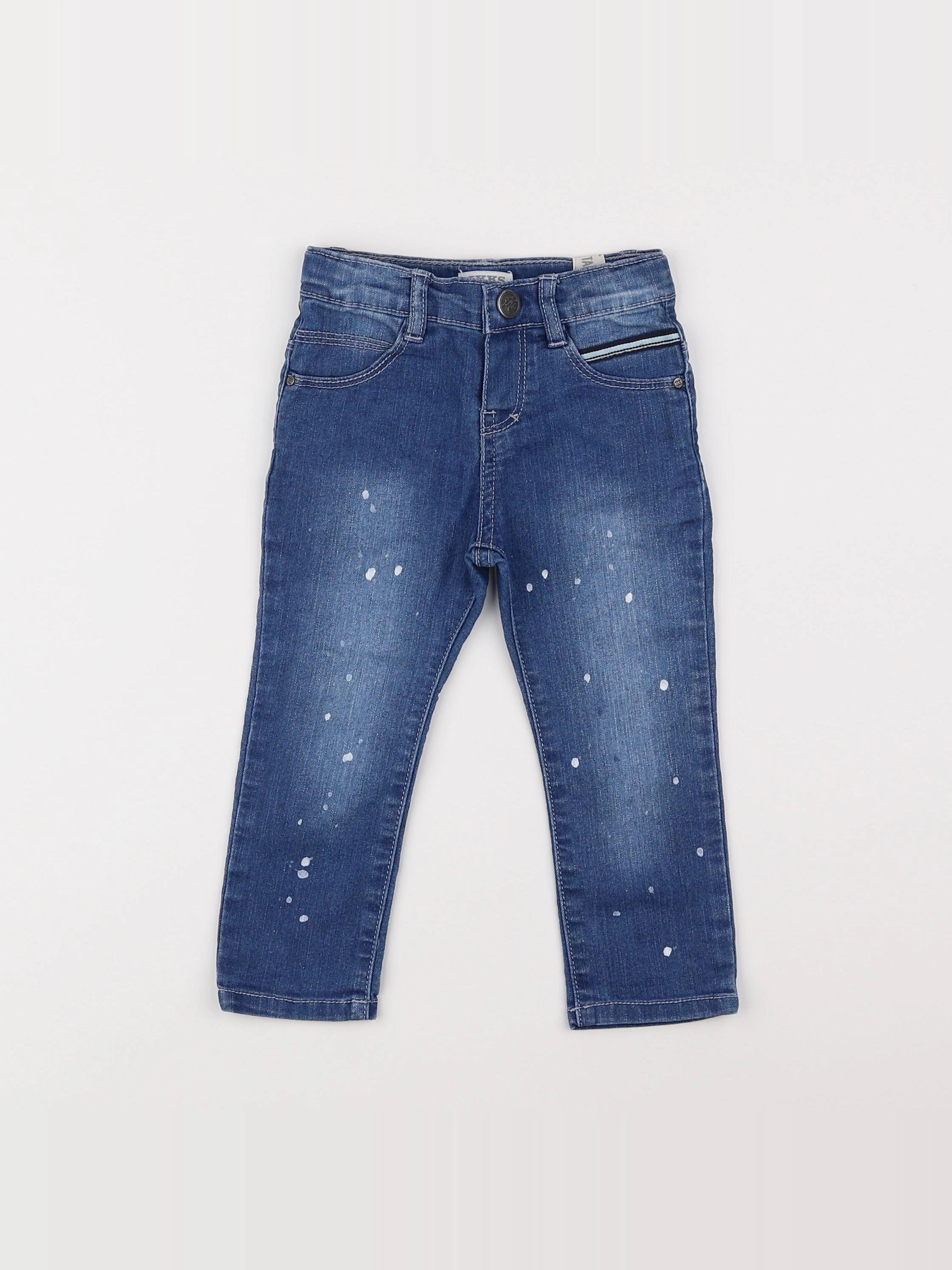 IKKS - jean bleu - 18 mois