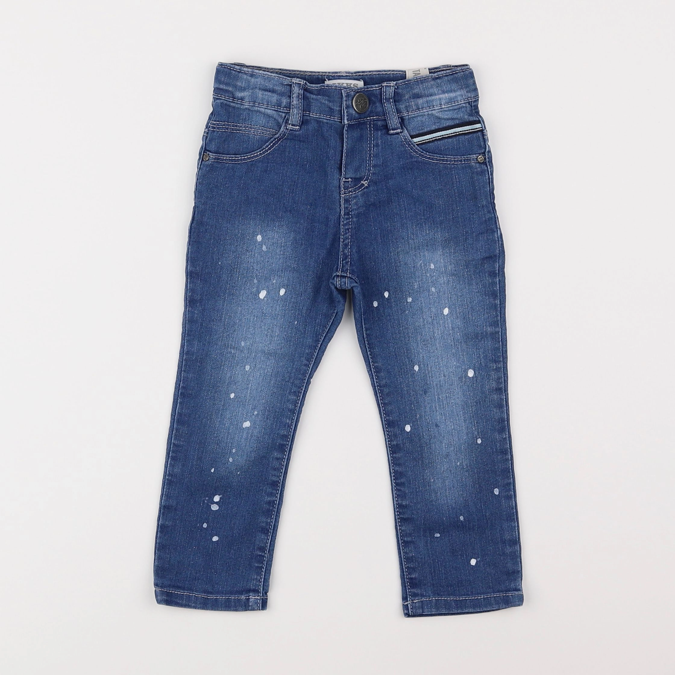 IKKS - jean bleu - 18 mois