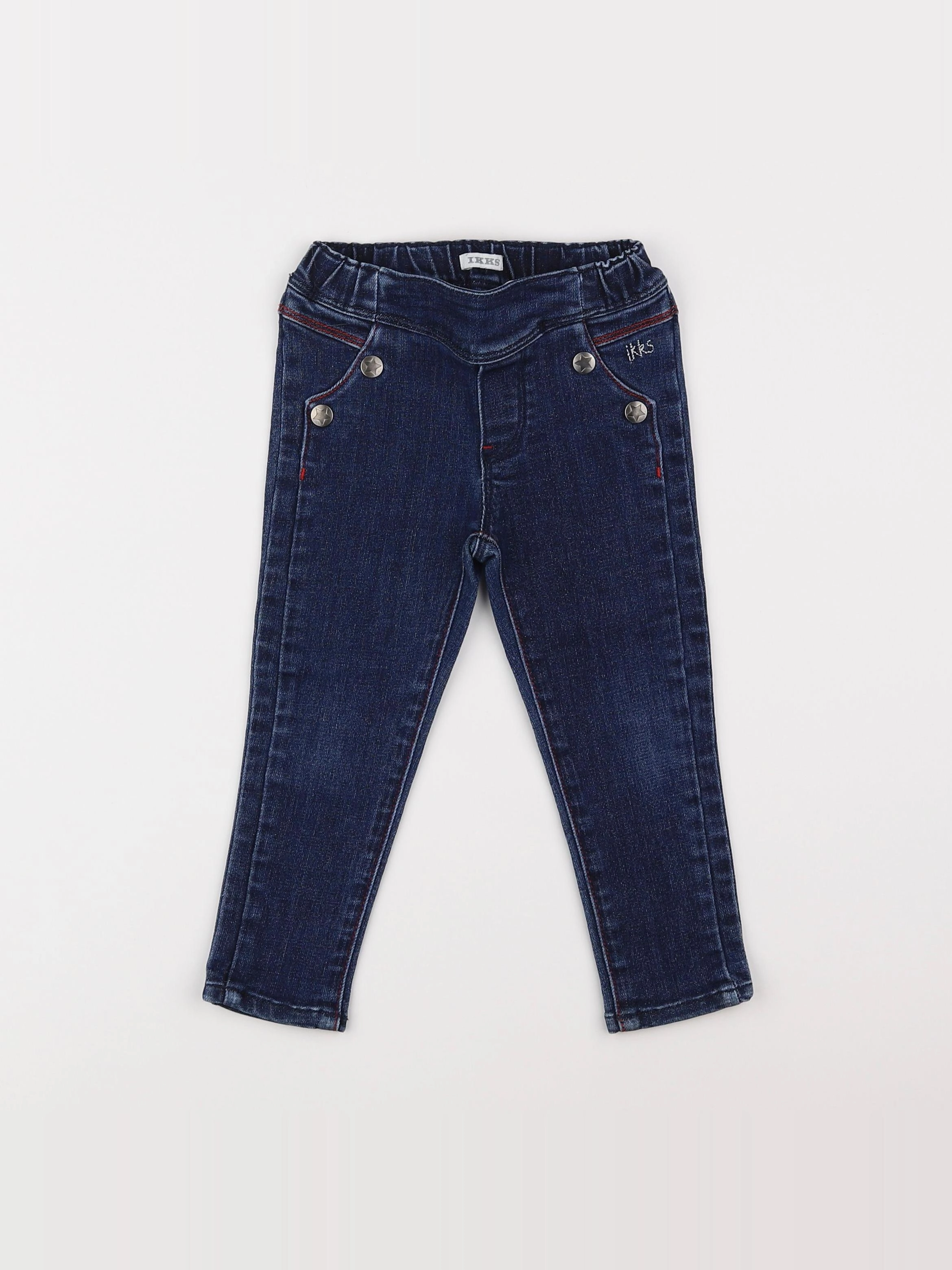 IKKS - jean bleu - 2 ans