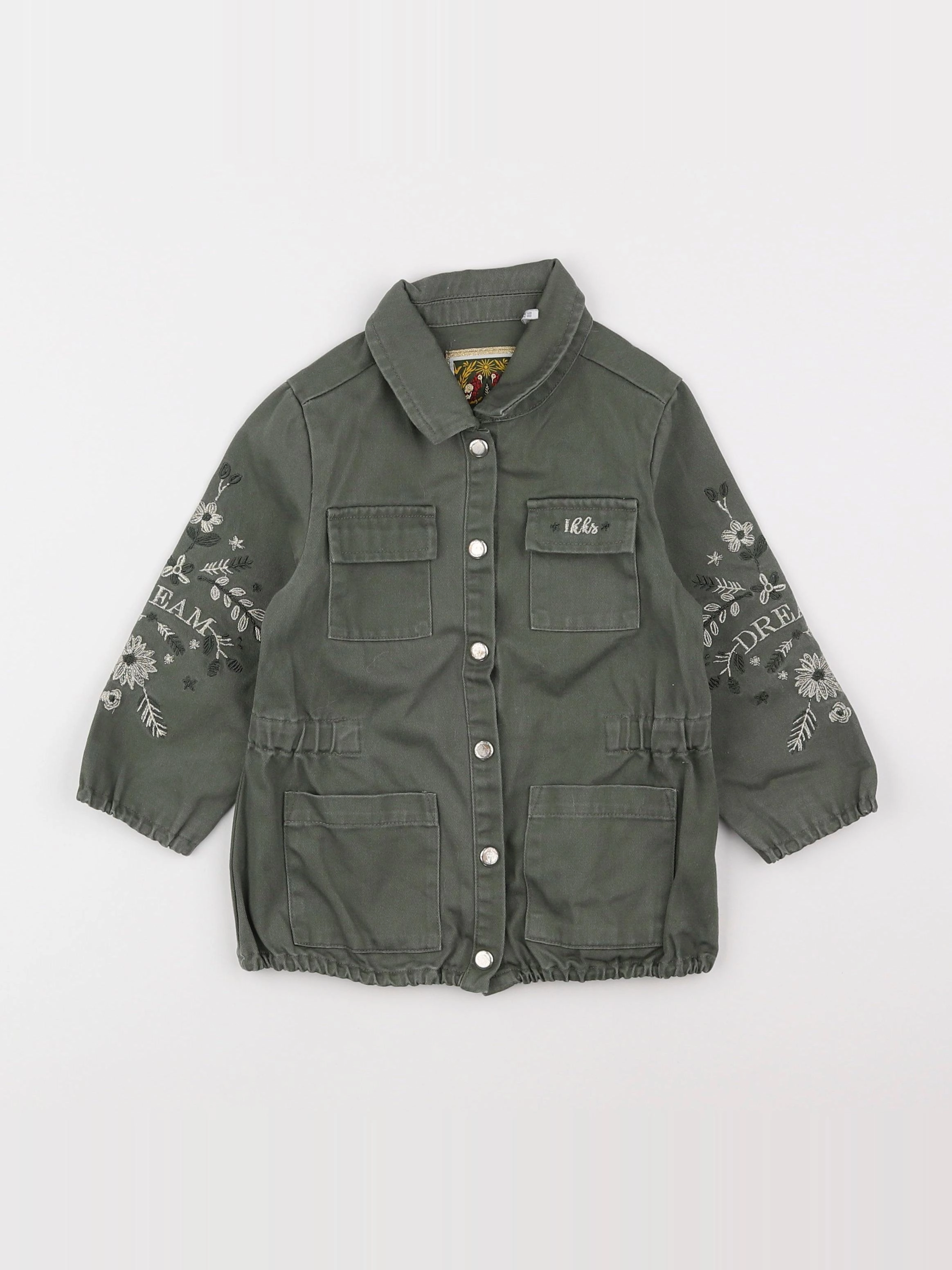 IKKS - veste vert - 2 ans