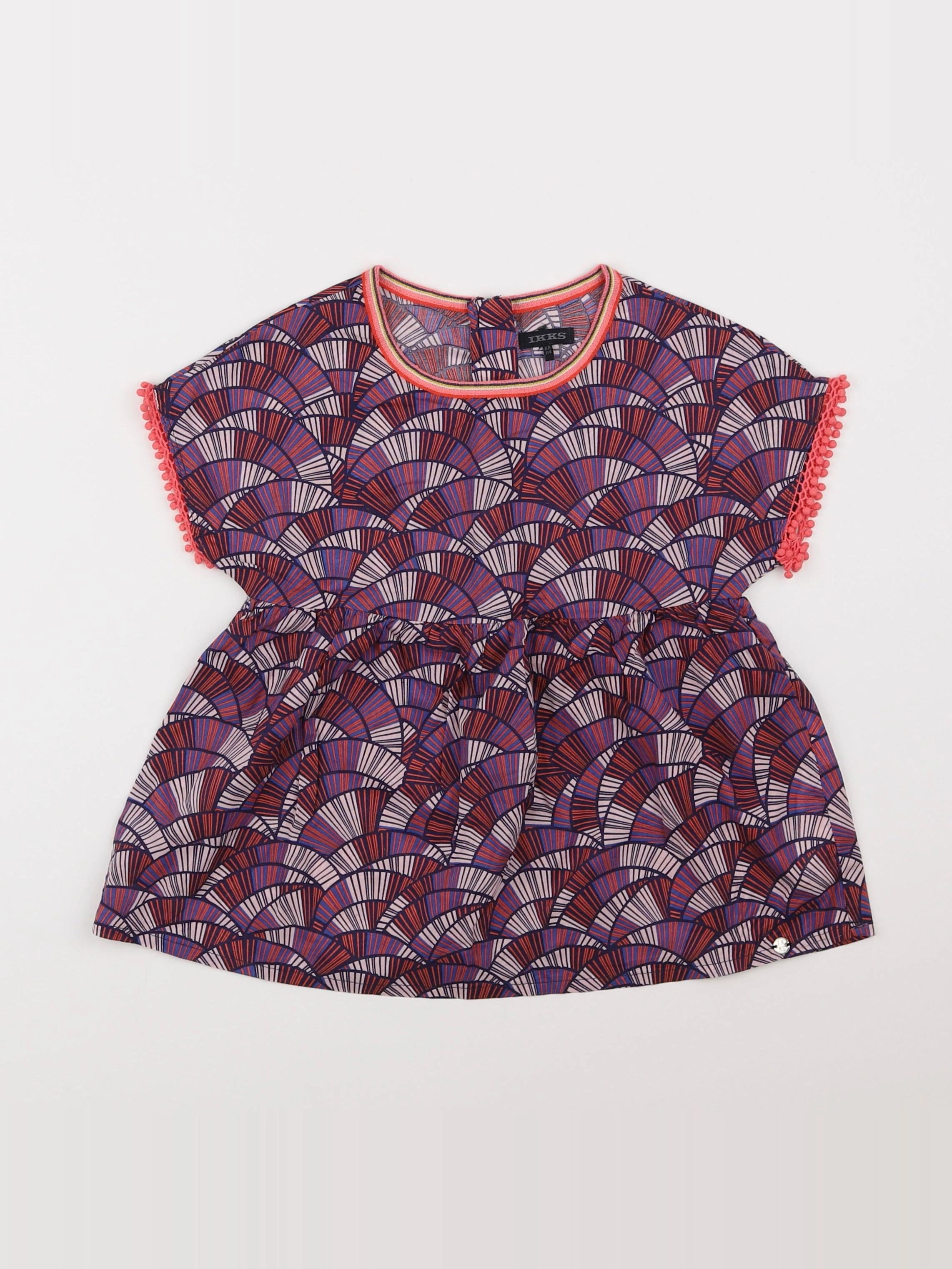 IKKS - blouse multicolore - 6 ans