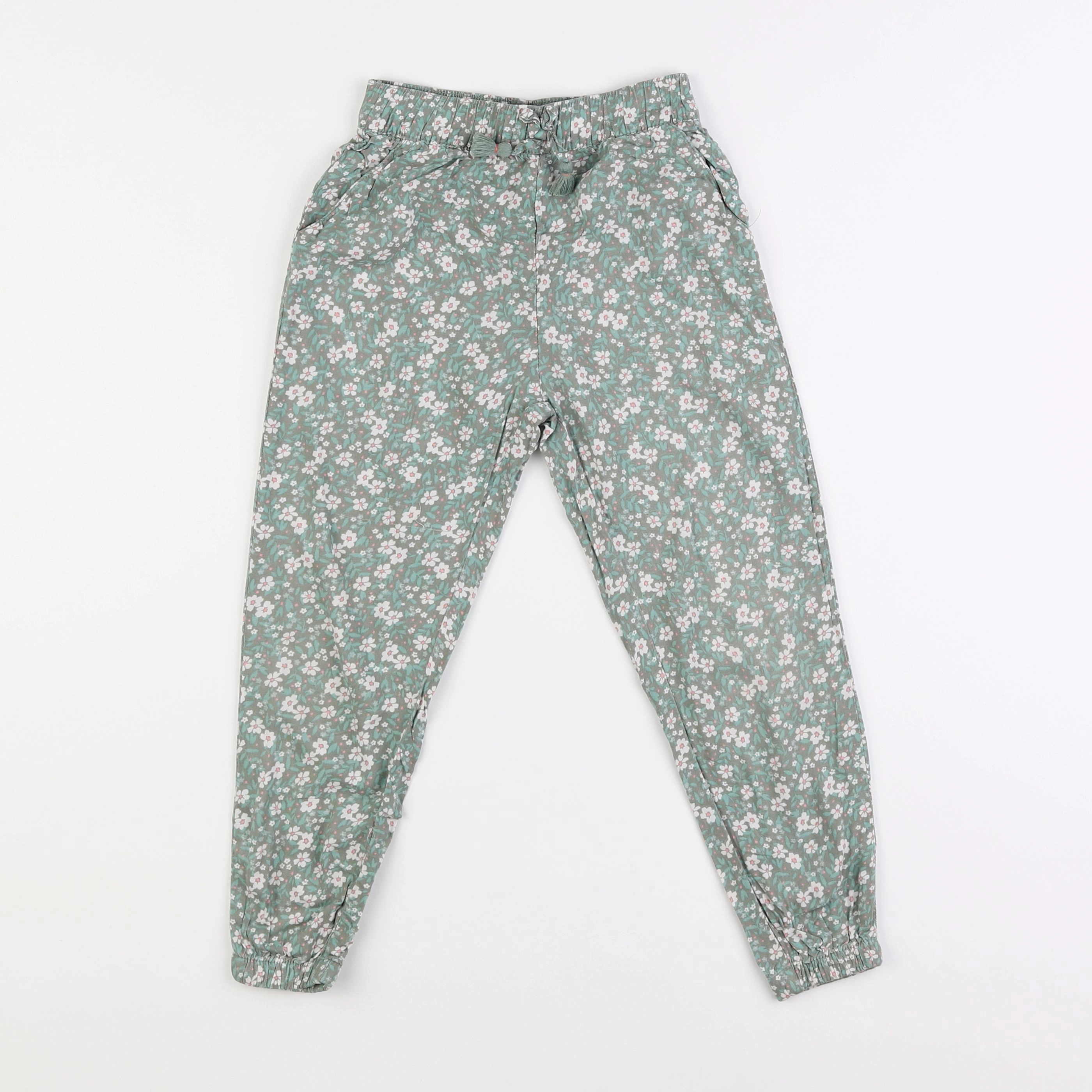 H&M - pantalon vert - 6 ans