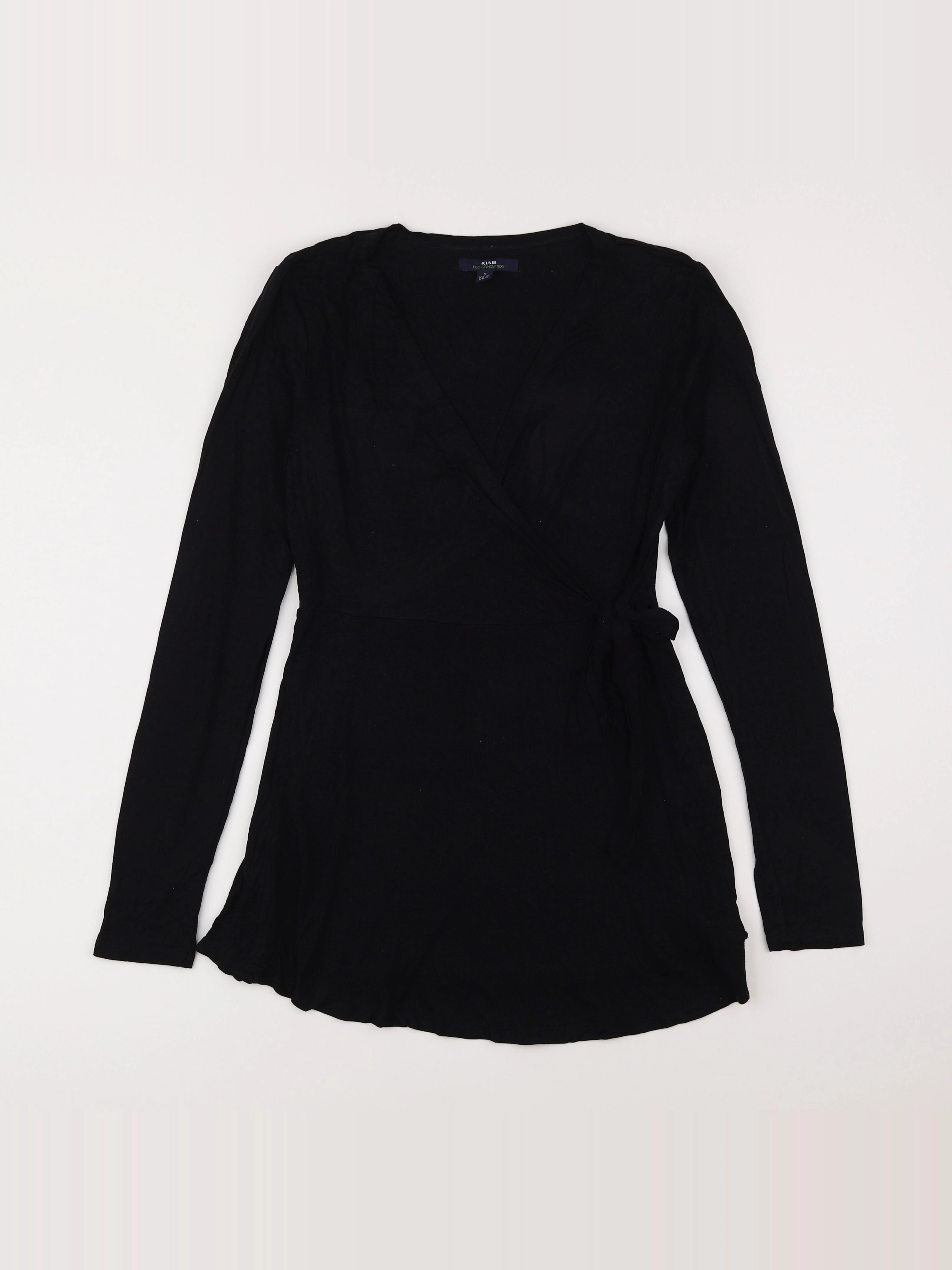 Kiabi - tee-shirt grossesse, allaitement noir - 34 à 36