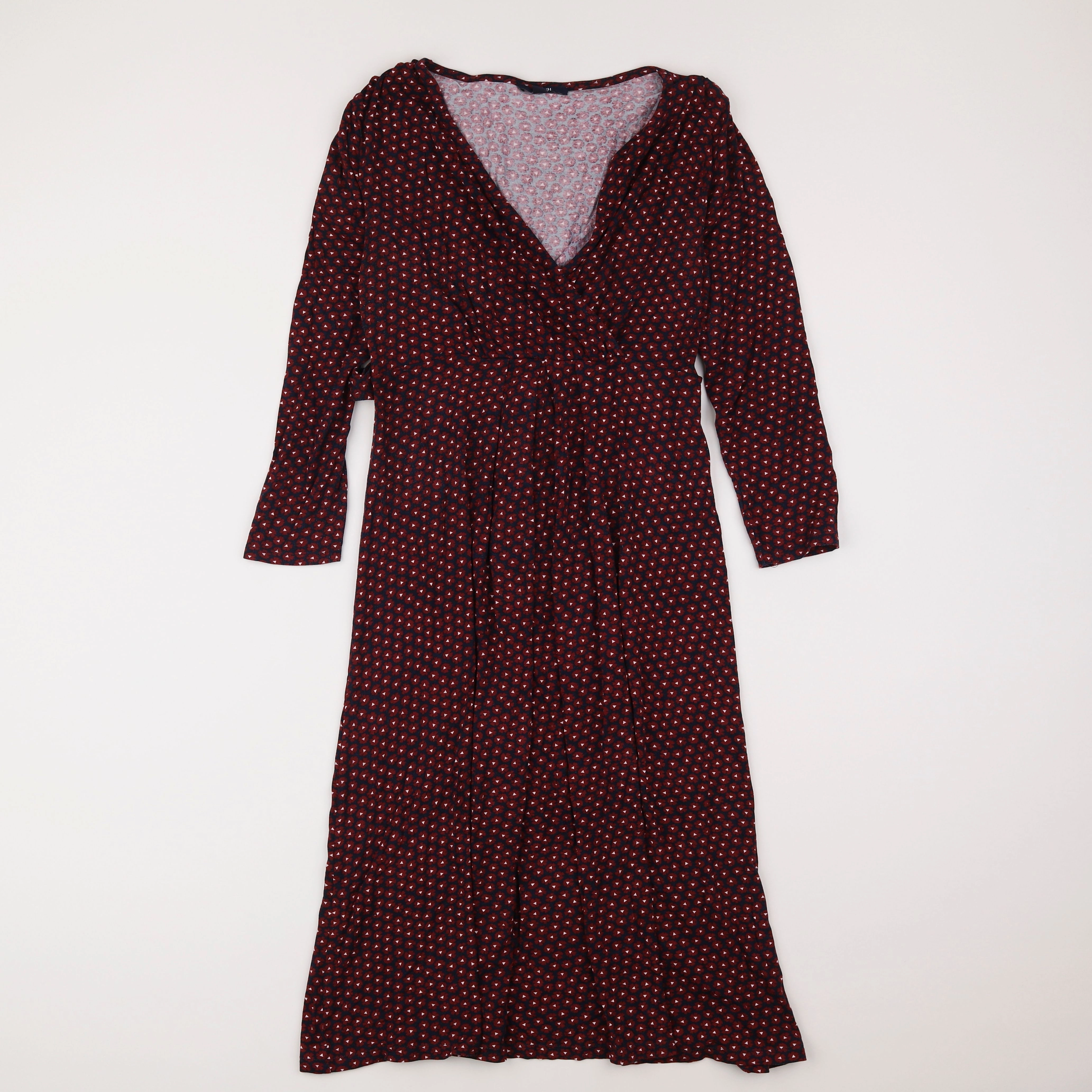 Kiabi - robe grossesse, allaitement rouge - 34 à 36