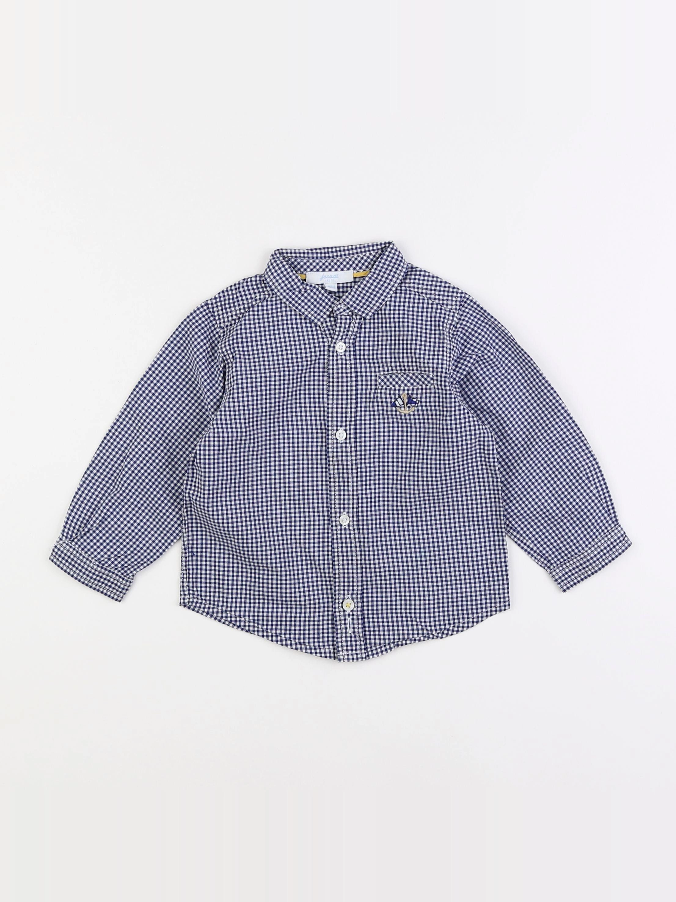 Jacadi - chemise bleu - 18 mois