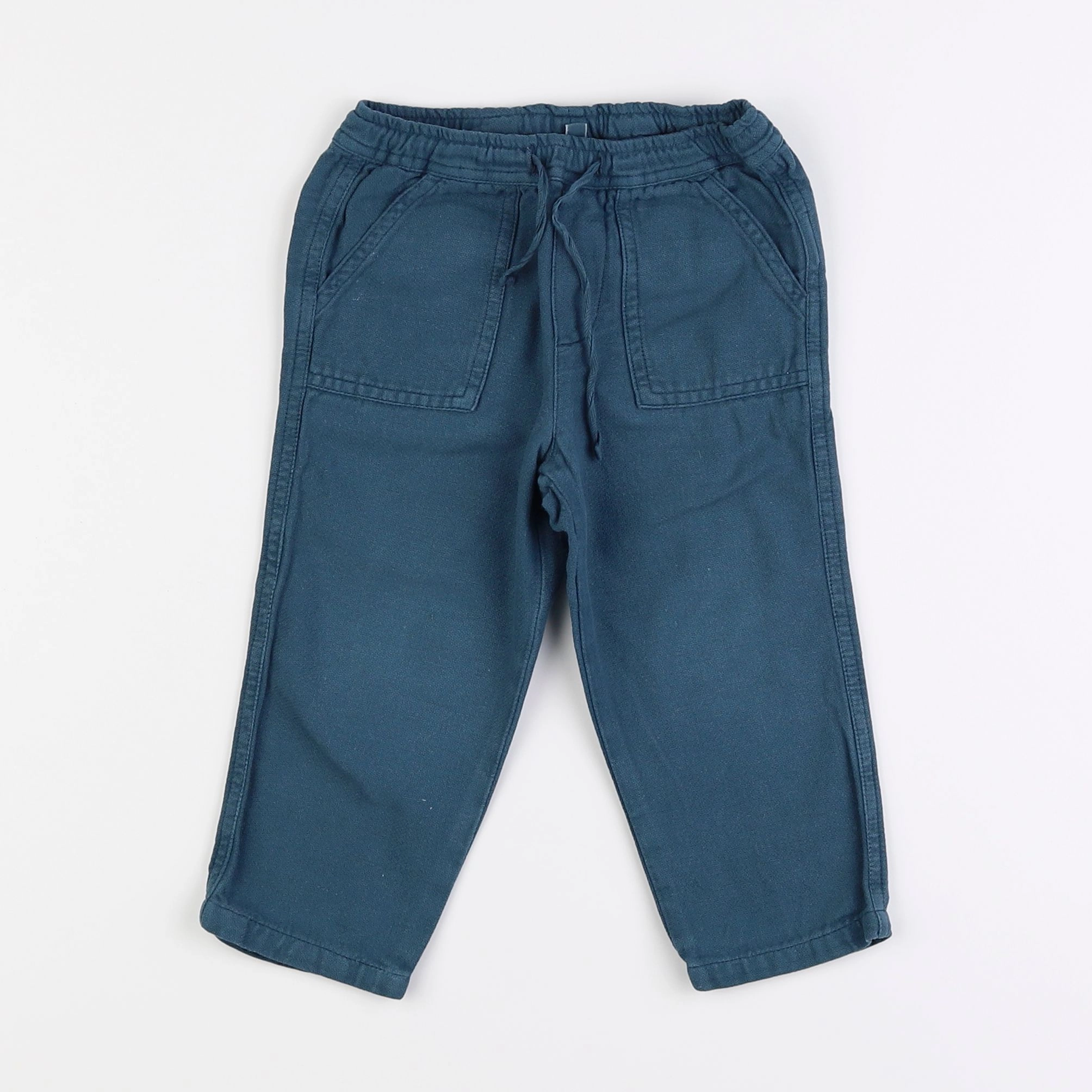 Bonton - pantalon bleu - 2 ans