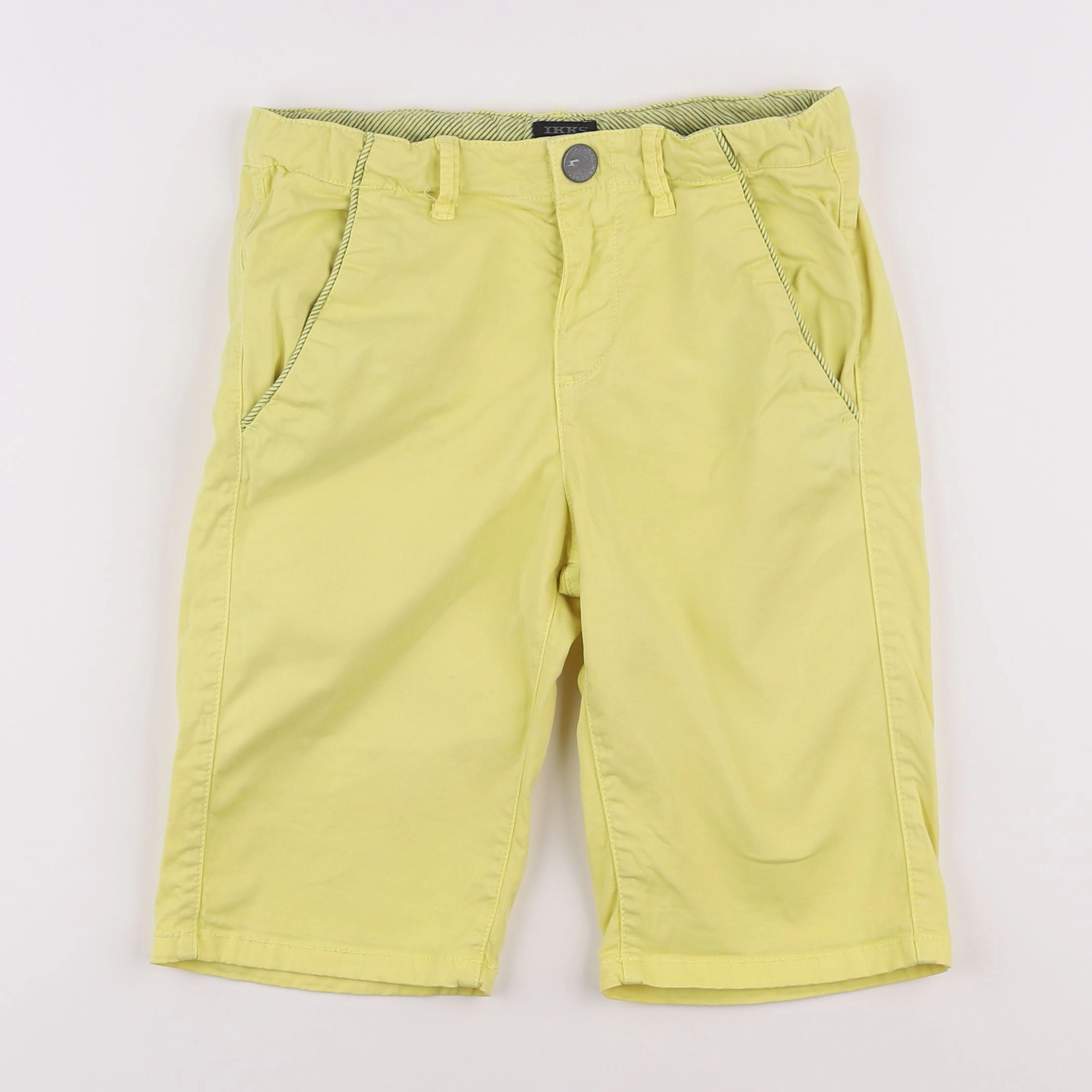 IKKS - short jaune - 10 ans