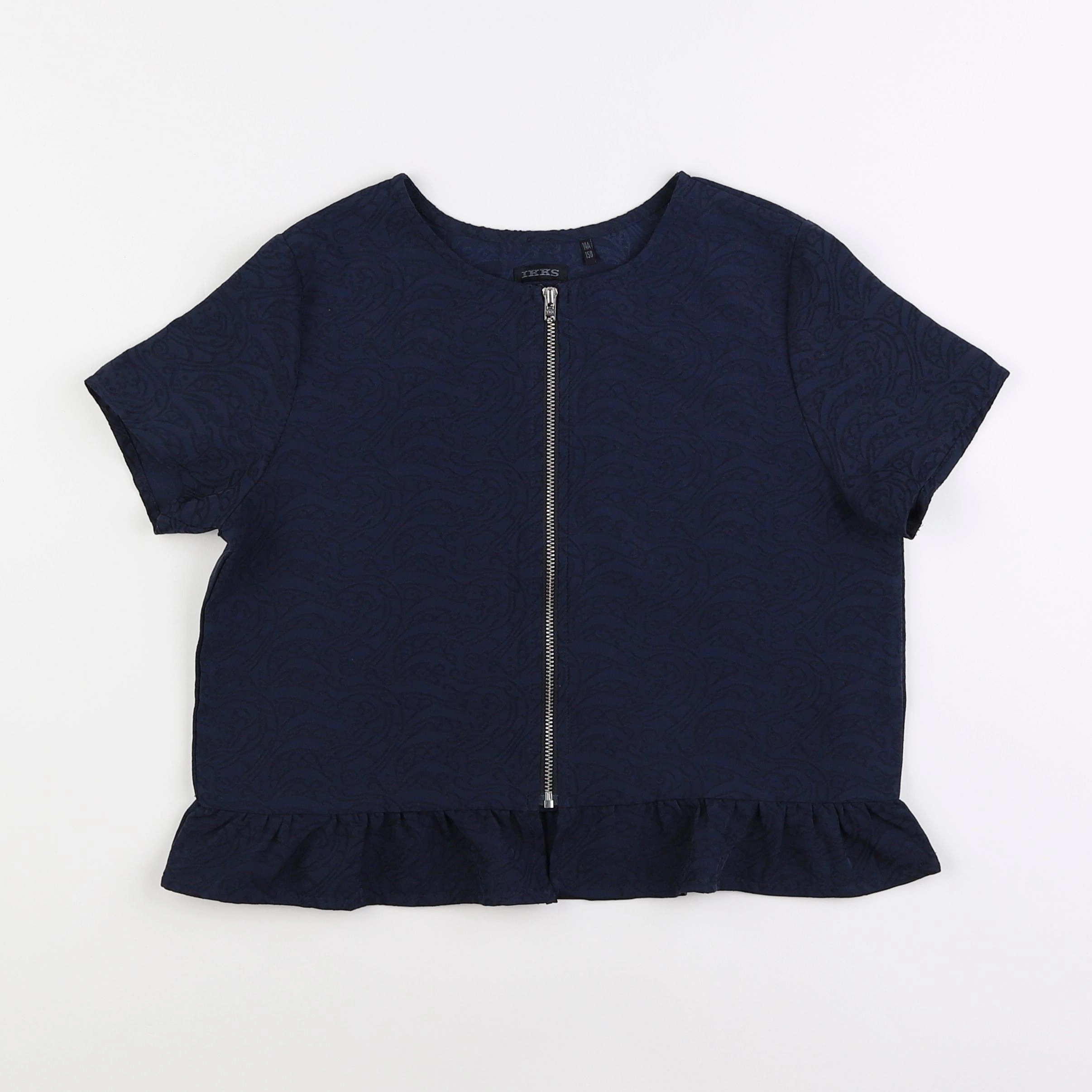 IKKS - blouse bleu - 14 ans