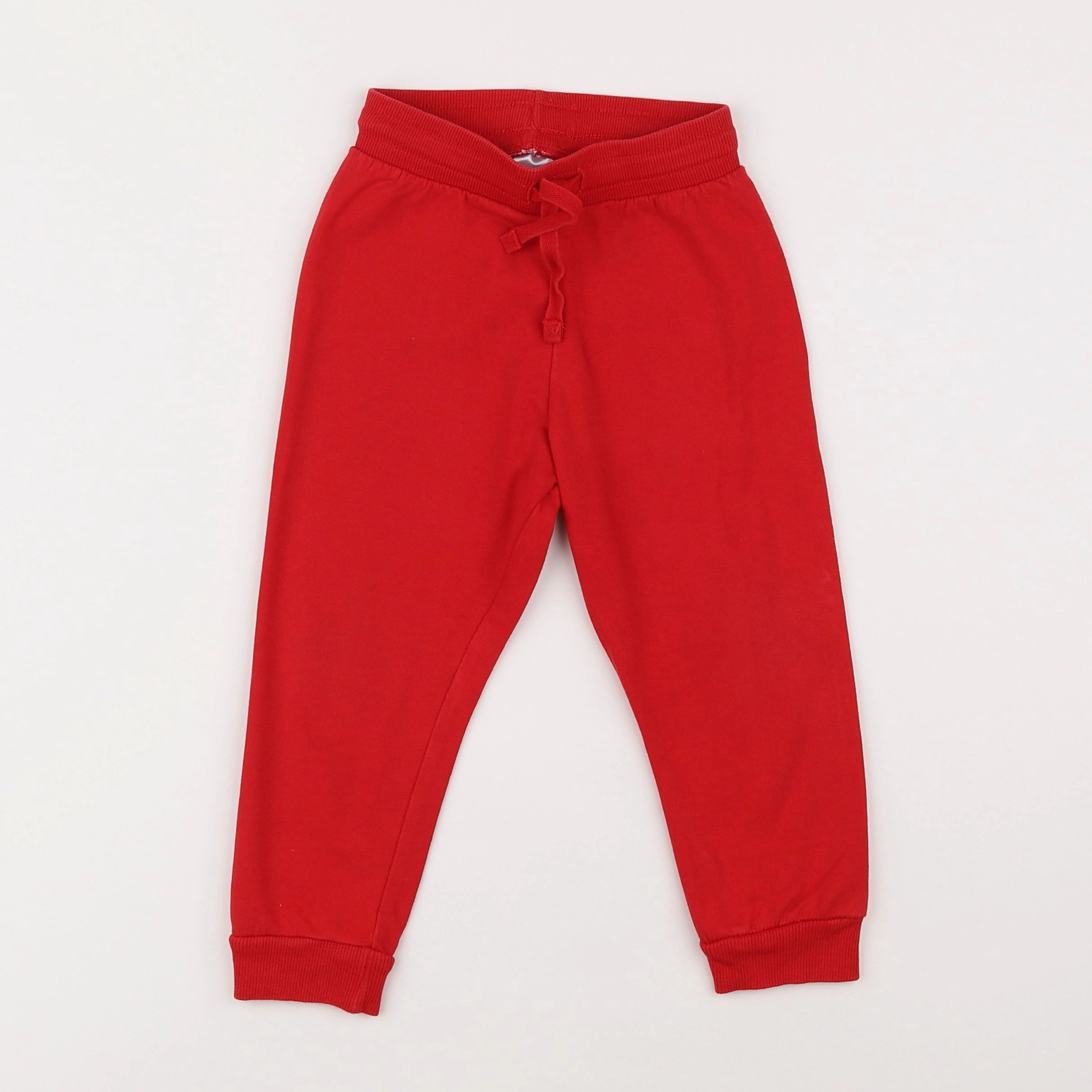 H&M - jogging rouge - 2 ans