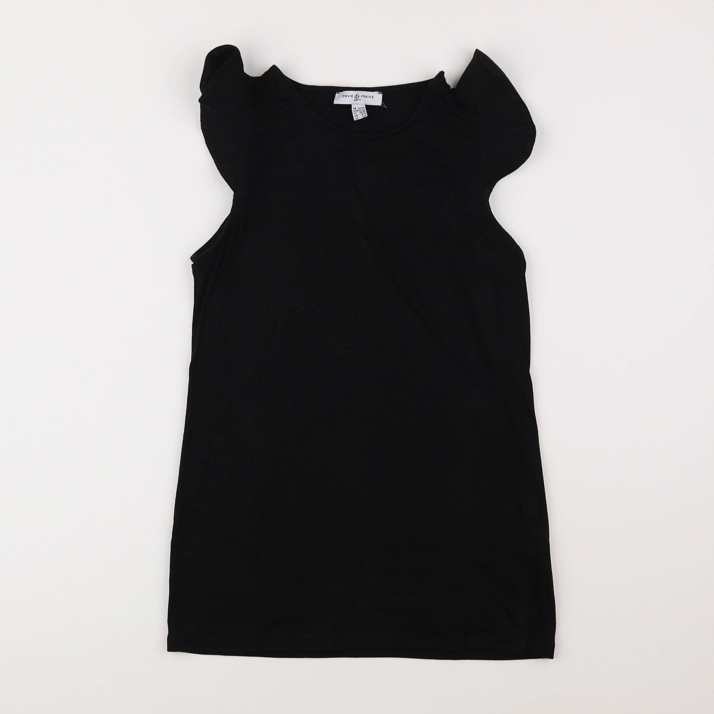 Envie de fraise - tee-shirt grossesse noir - 34 à 36