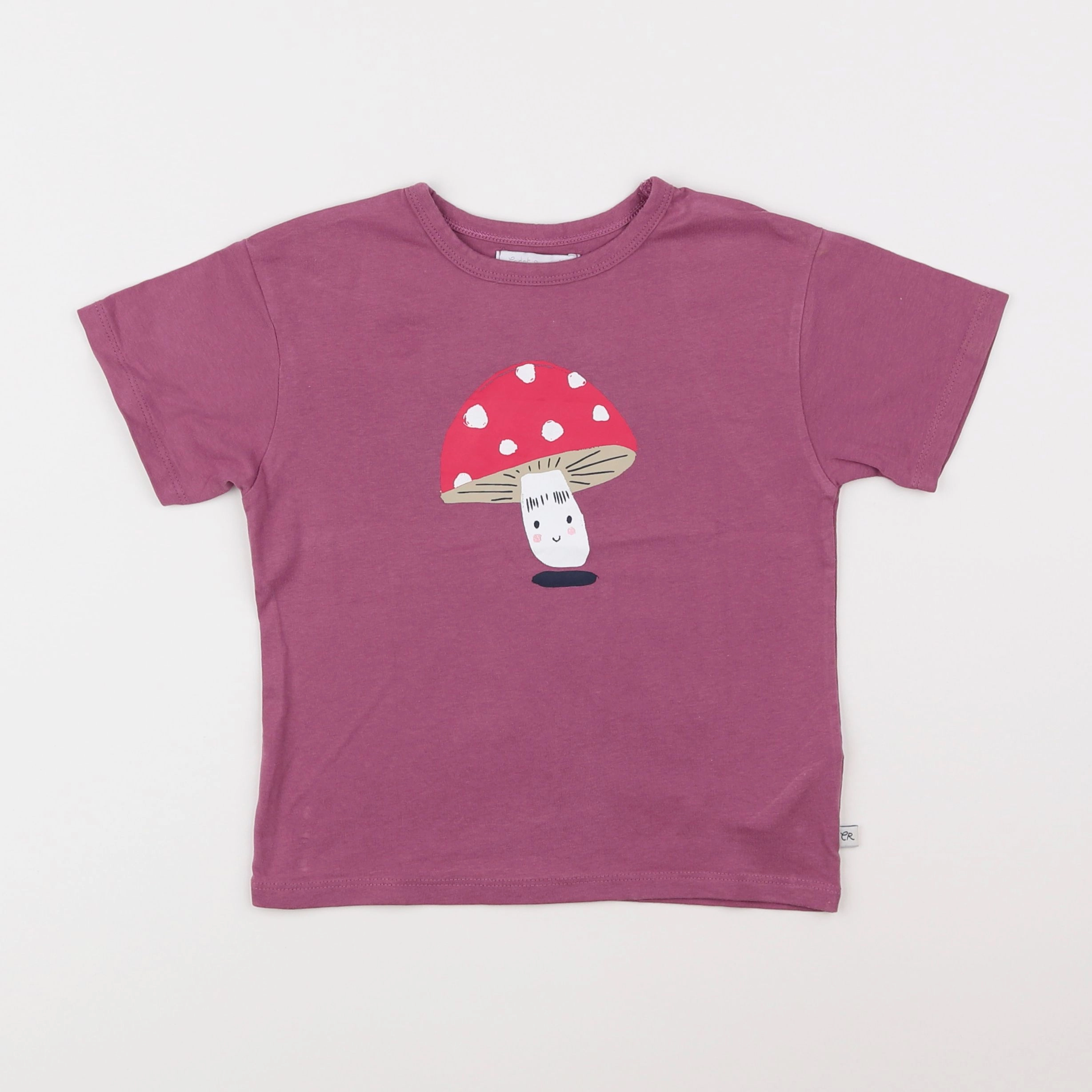 Cadet Rousselle - tee-shirt violet - 5 ans