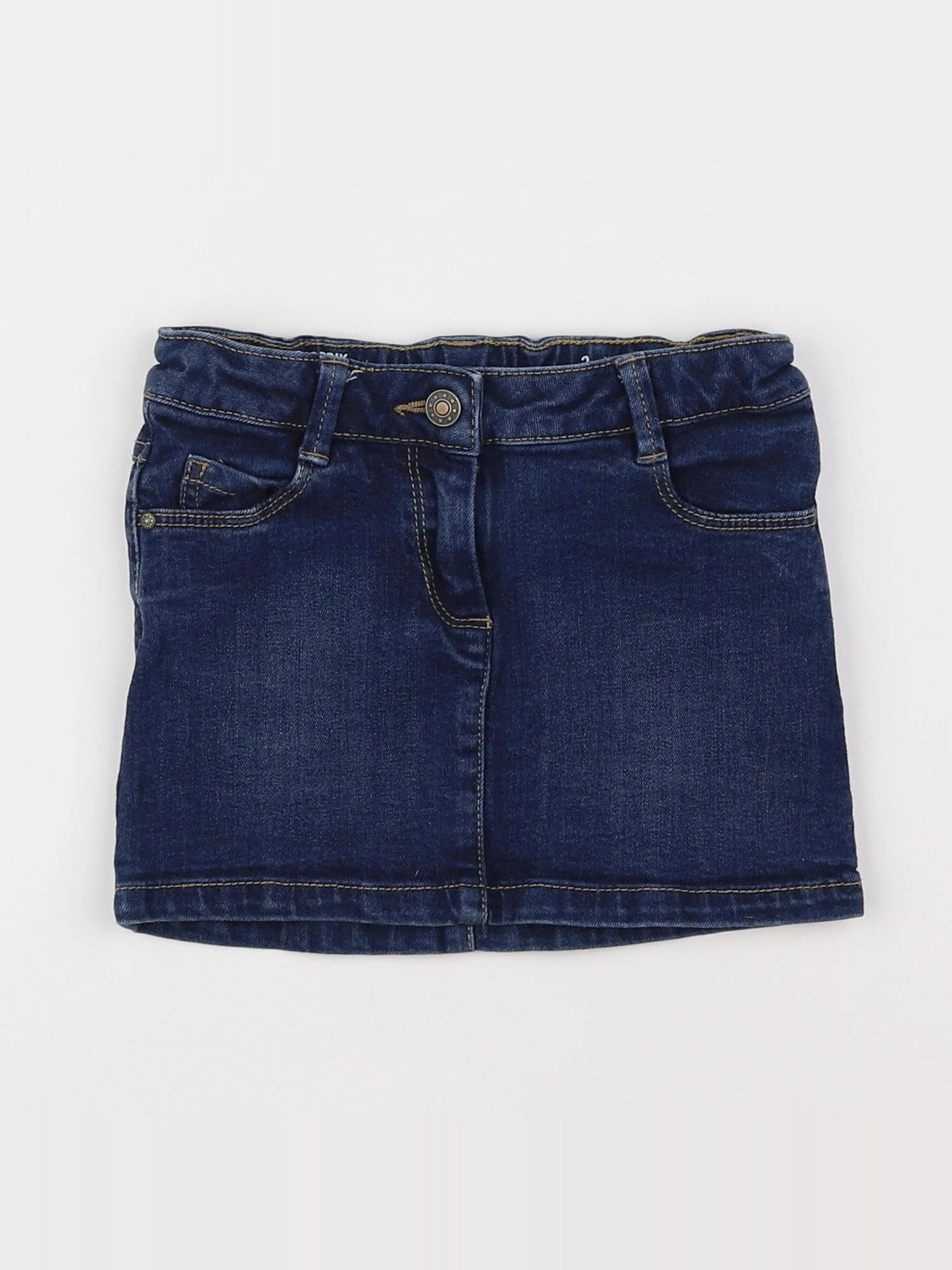 Monoprix - jupe bleu - 3 ans