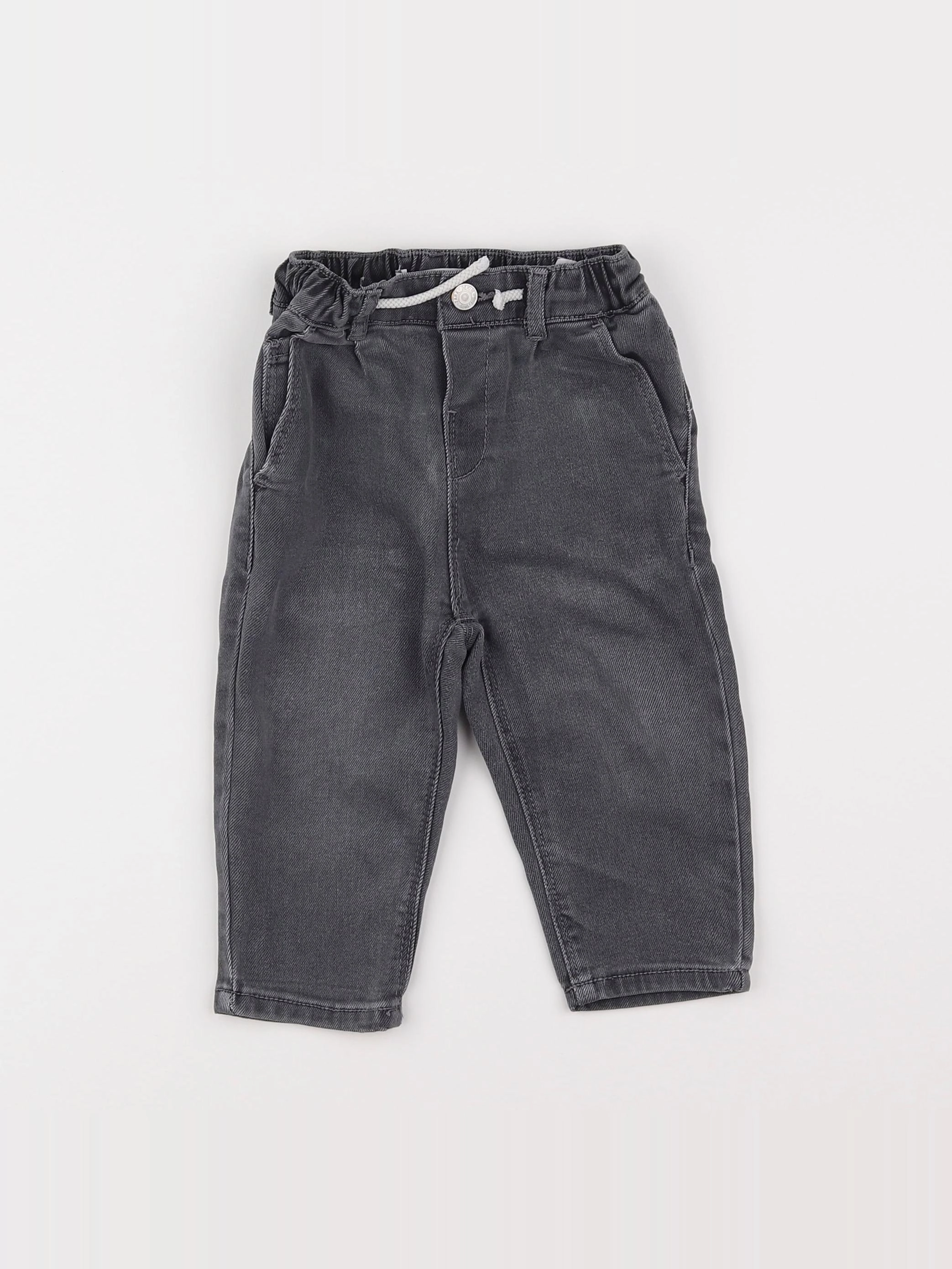 Zara - jean gris - 9/12 mois