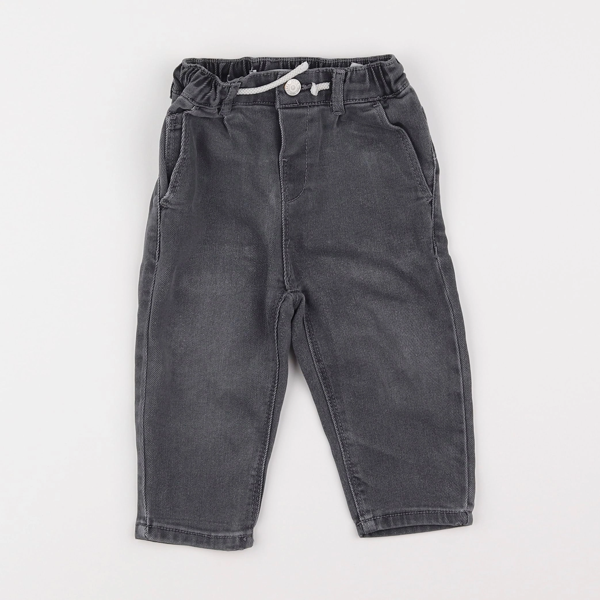 Zara - jean gris - 9/12 mois