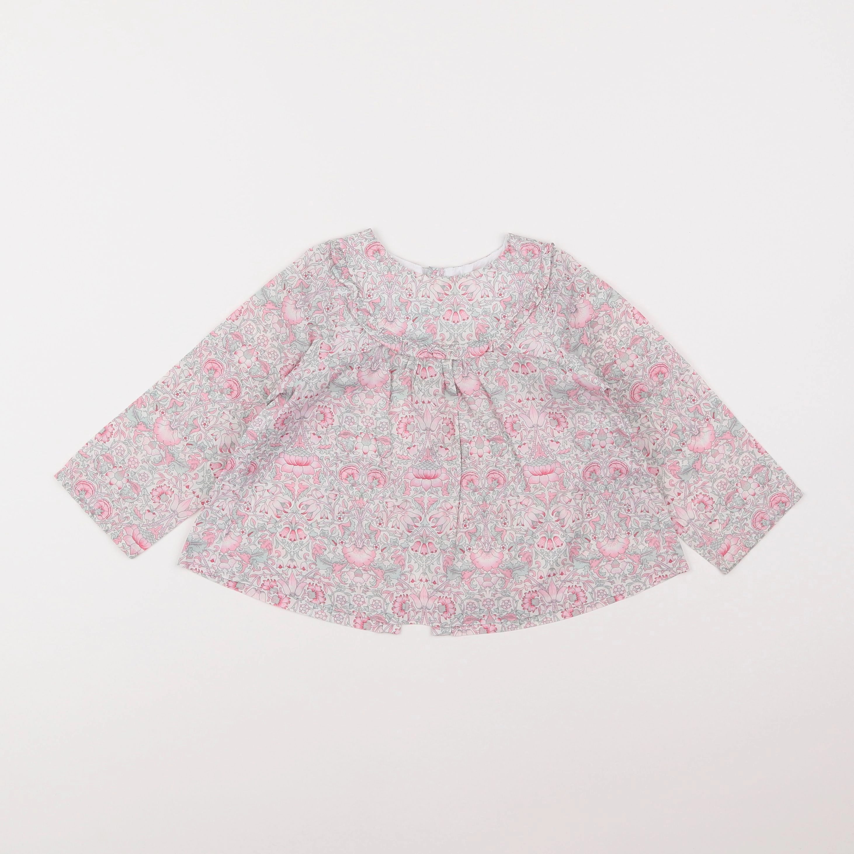 Jacadi - blouse liberty multicolore - 2 ans