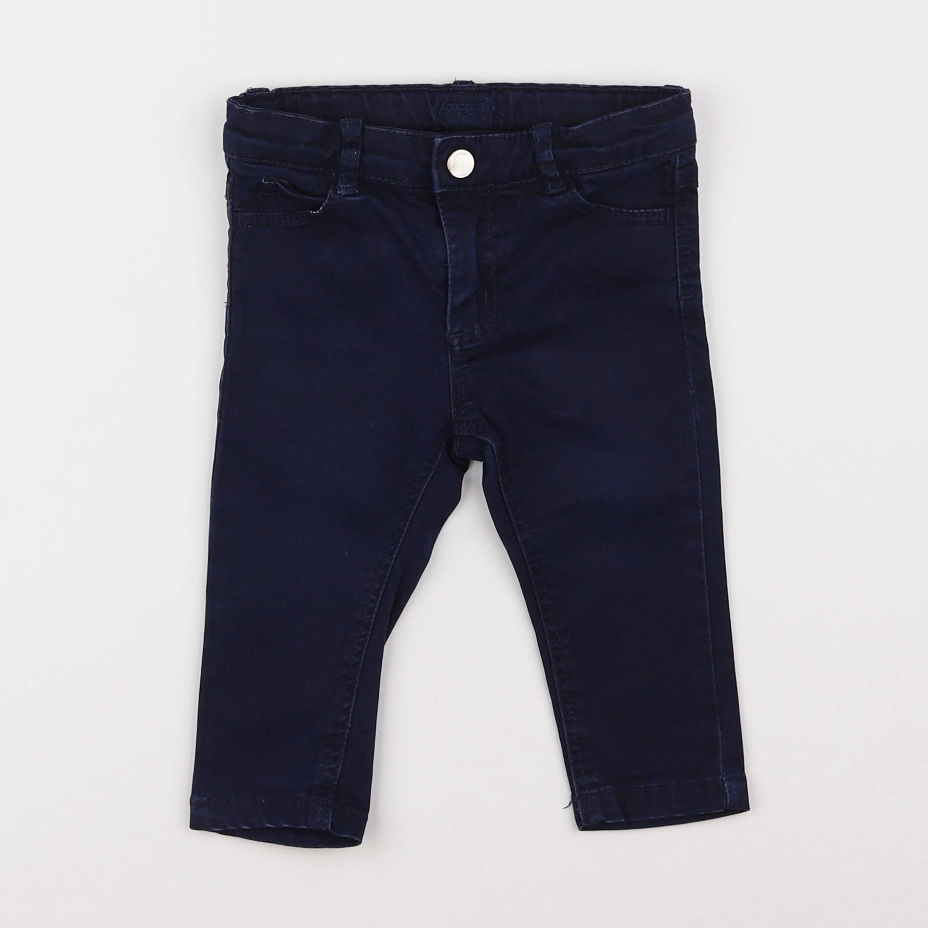 Jacadi - pantalon bleu - 12 mois
