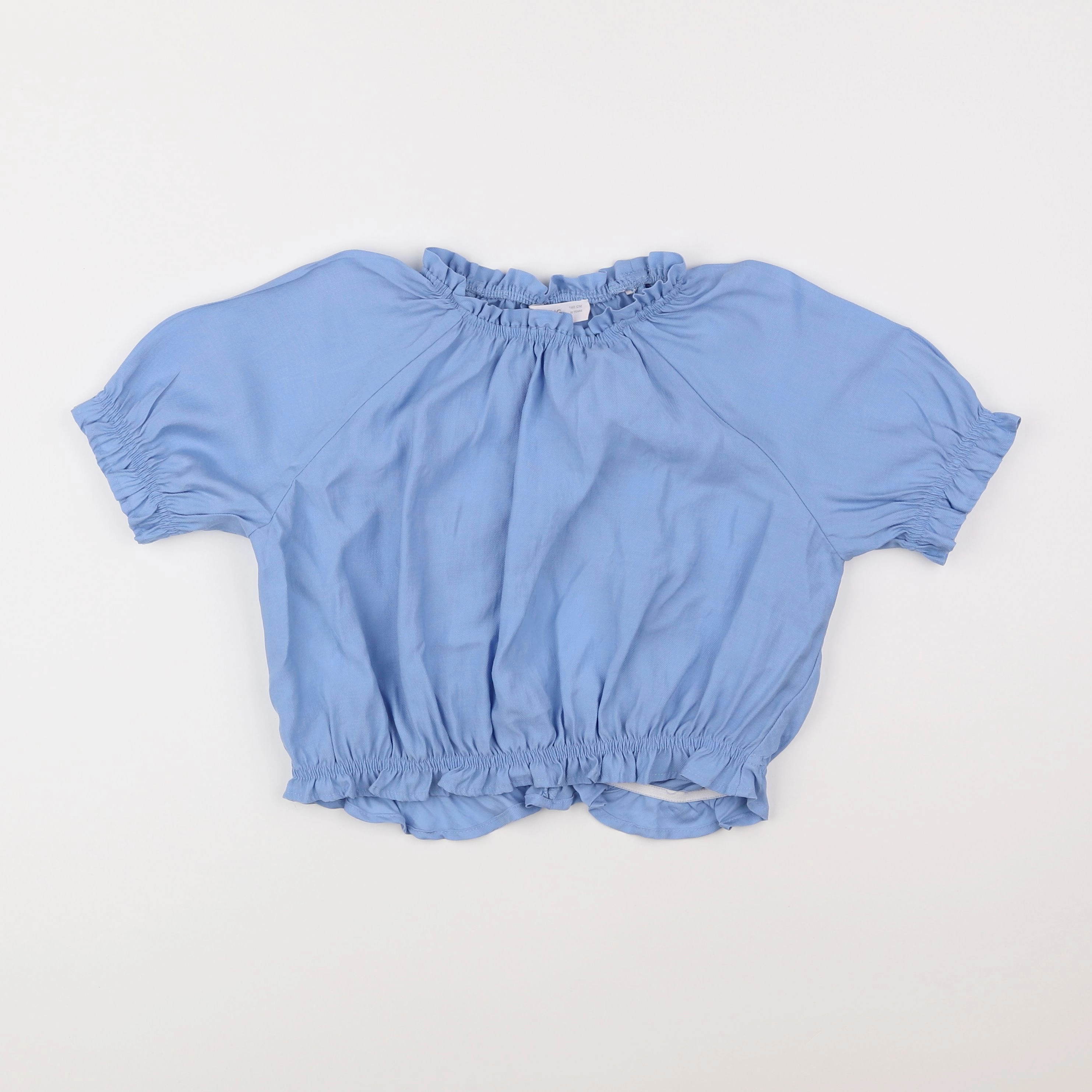 Mango - blouse bleu - 10 ans