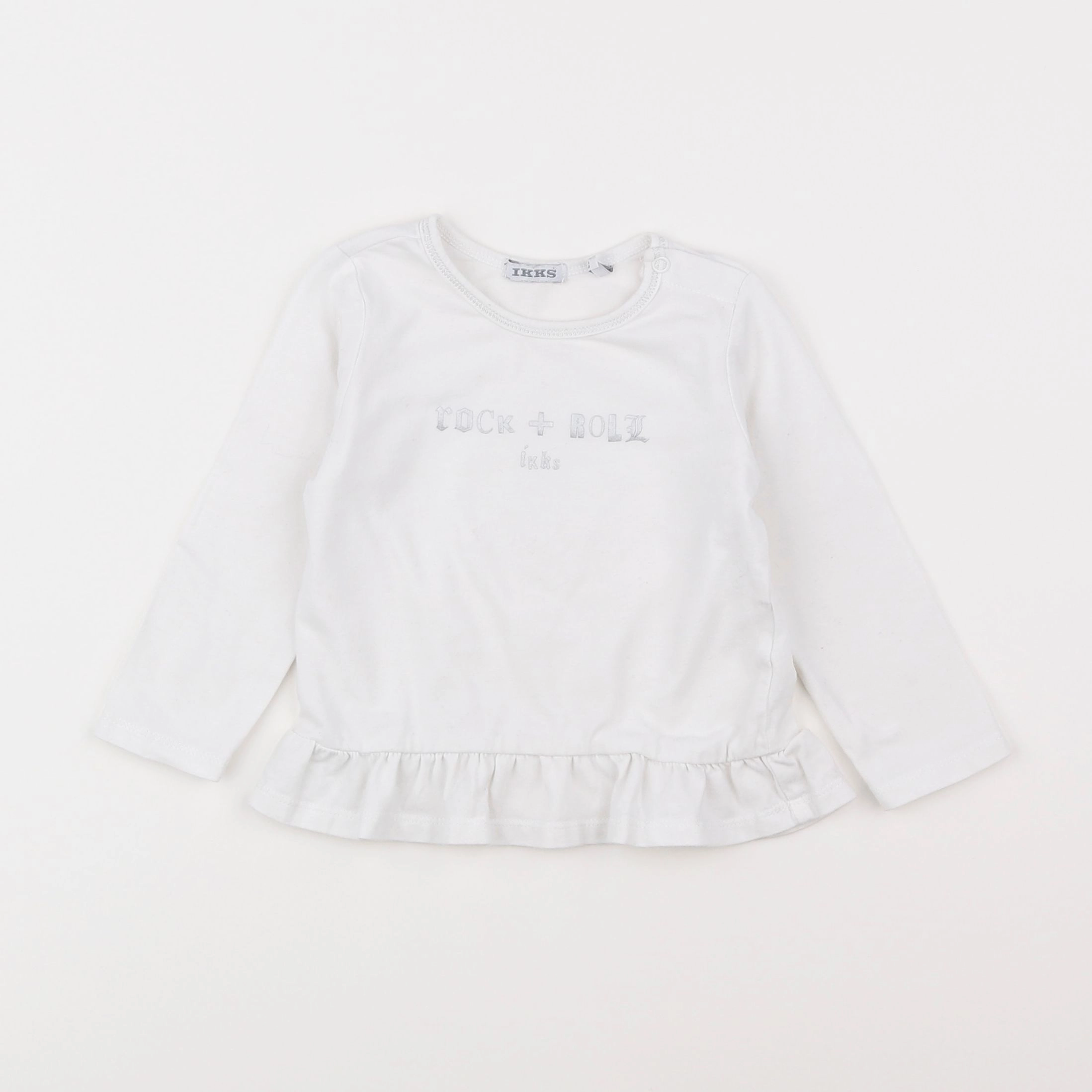IKKS - tee-shirt blanc - 18 mois