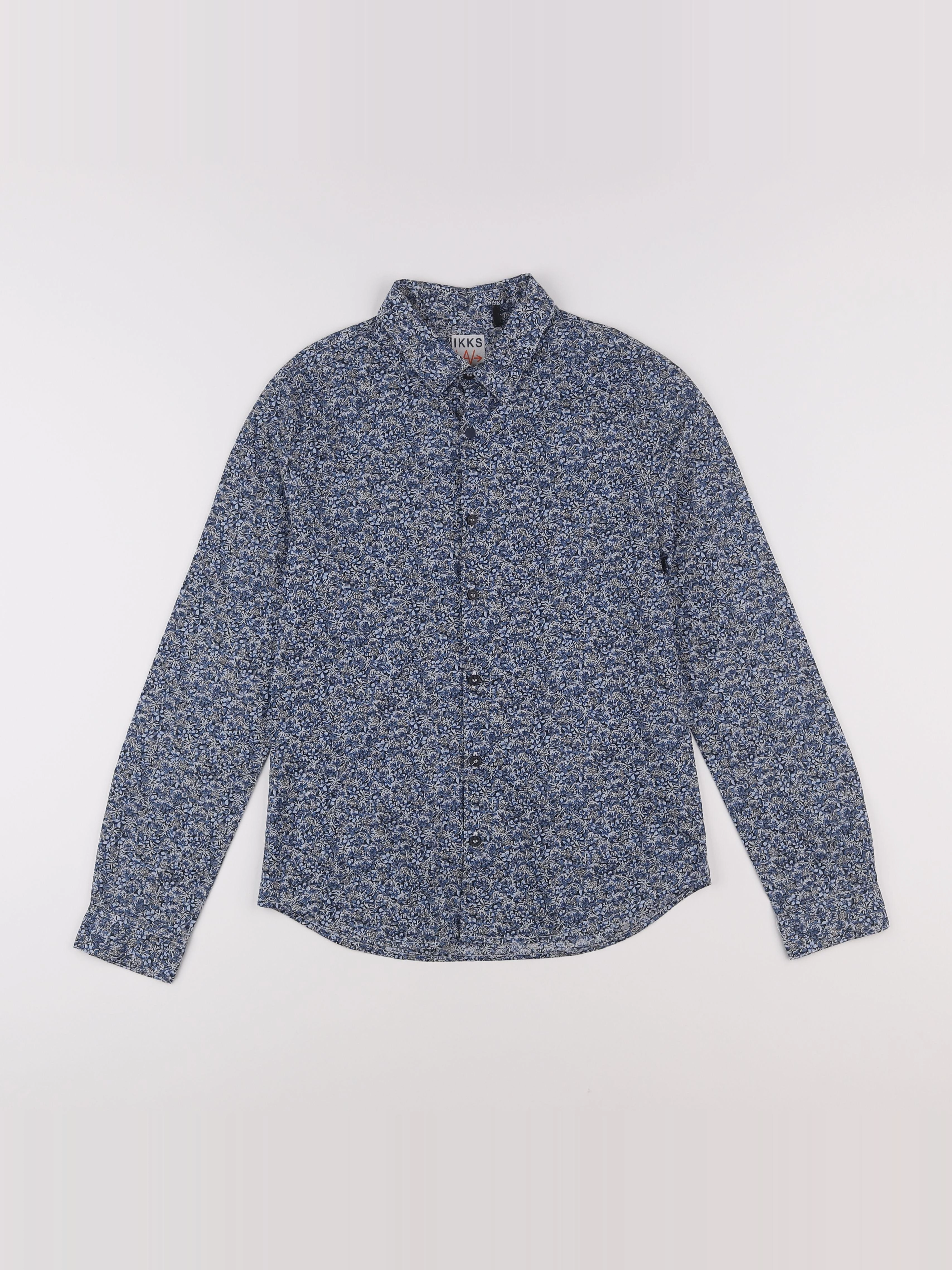 IKKS - chemise bleu - 12 ans