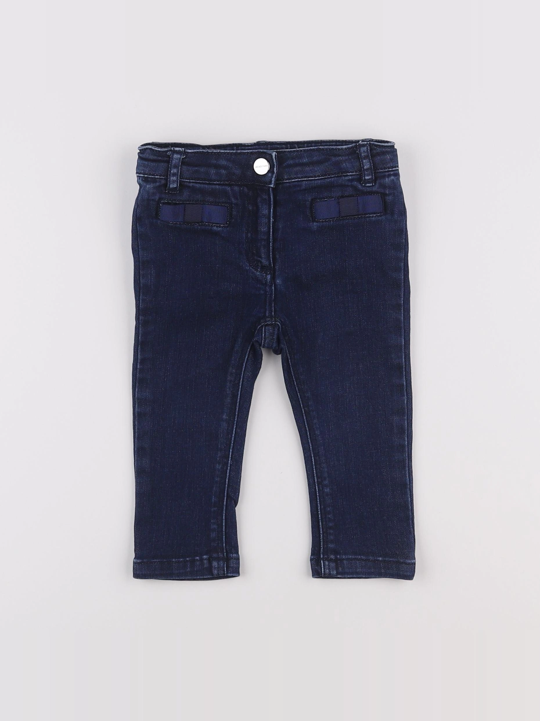 Jacadi - jean bleu - 12 mois