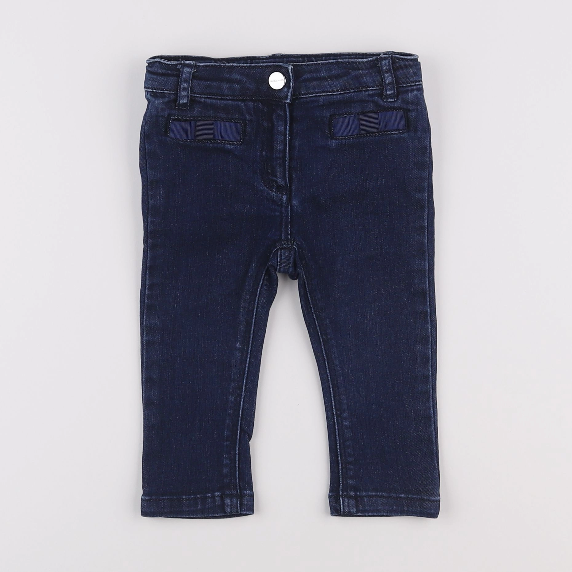 Jacadi - jean bleu - 12 mois